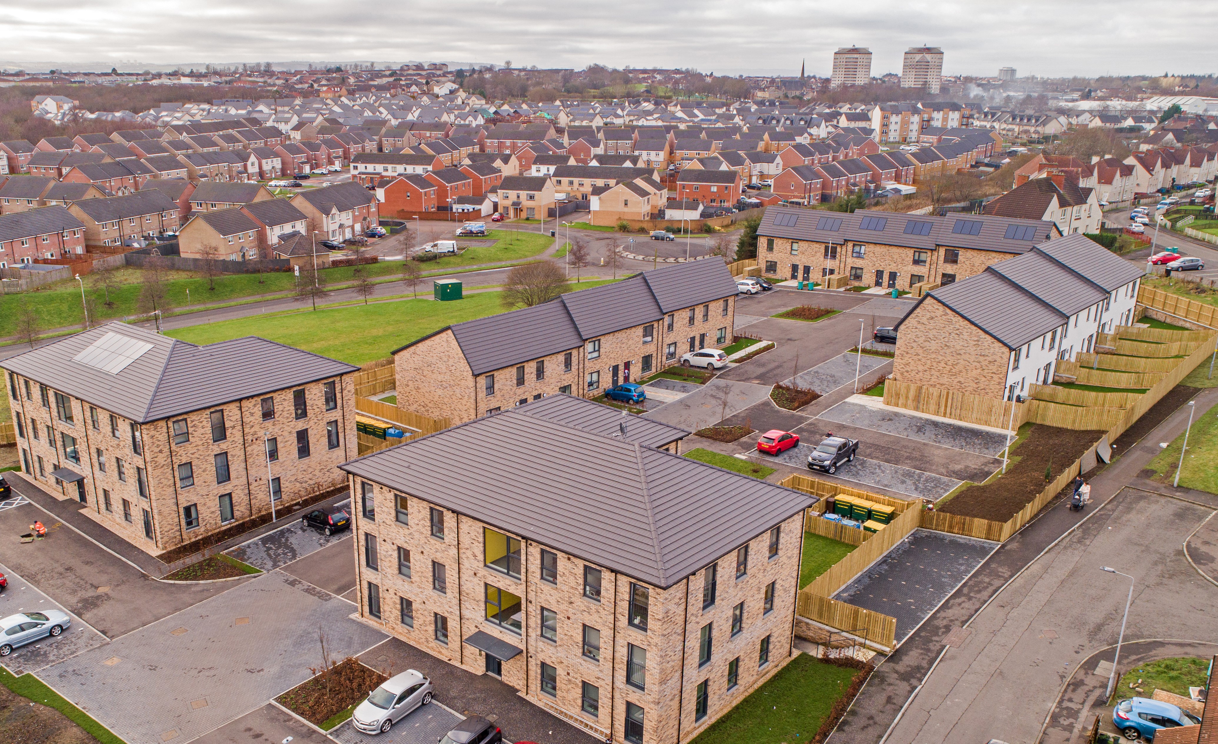 Link regenerates North Lanarkshire community with new affordable homes