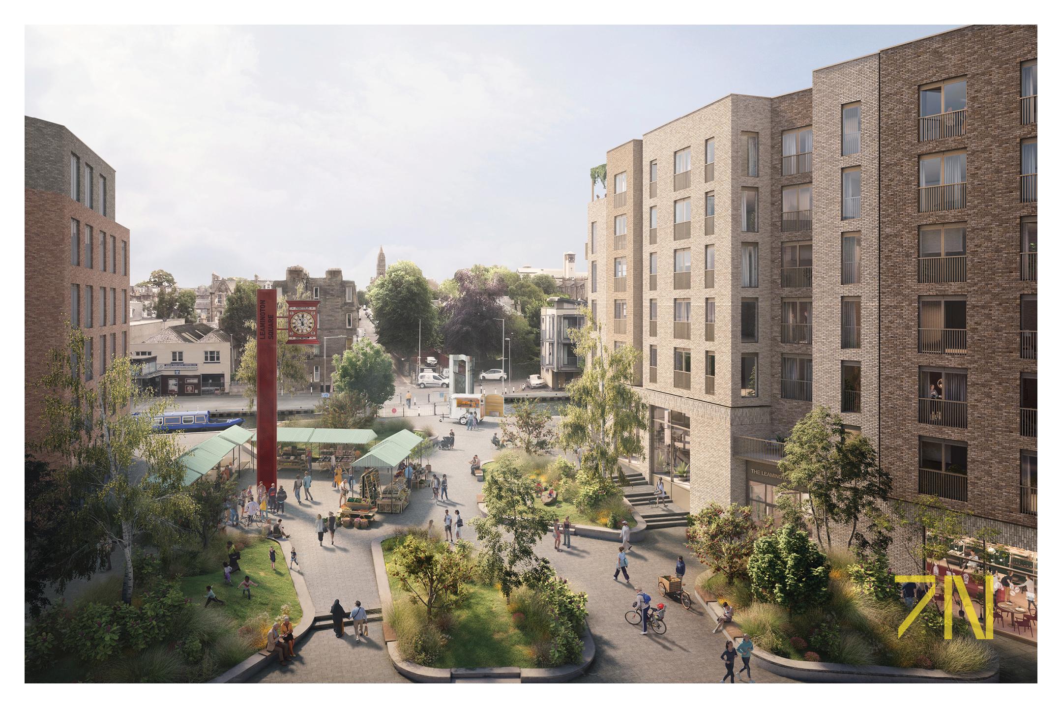 Fountainbridge regeneration to deliver more than 100 social homes