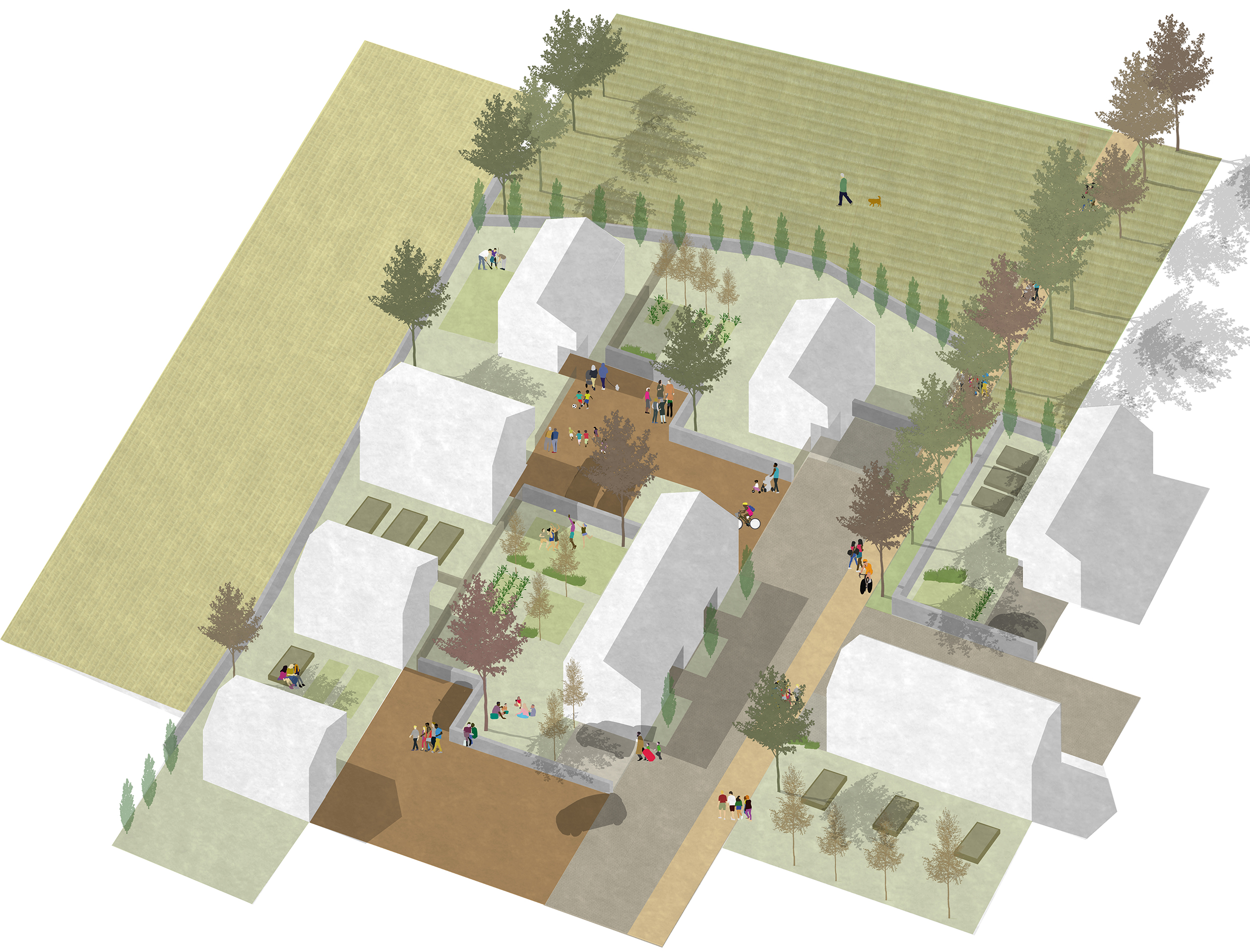 New homes planned on Leslie estate