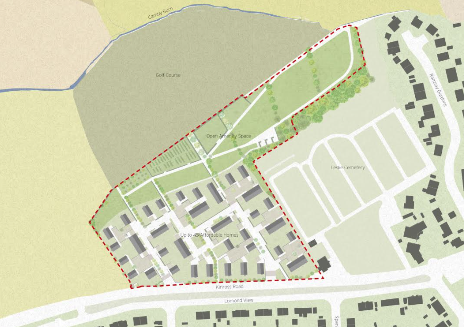 New homes planned on Leslie estate