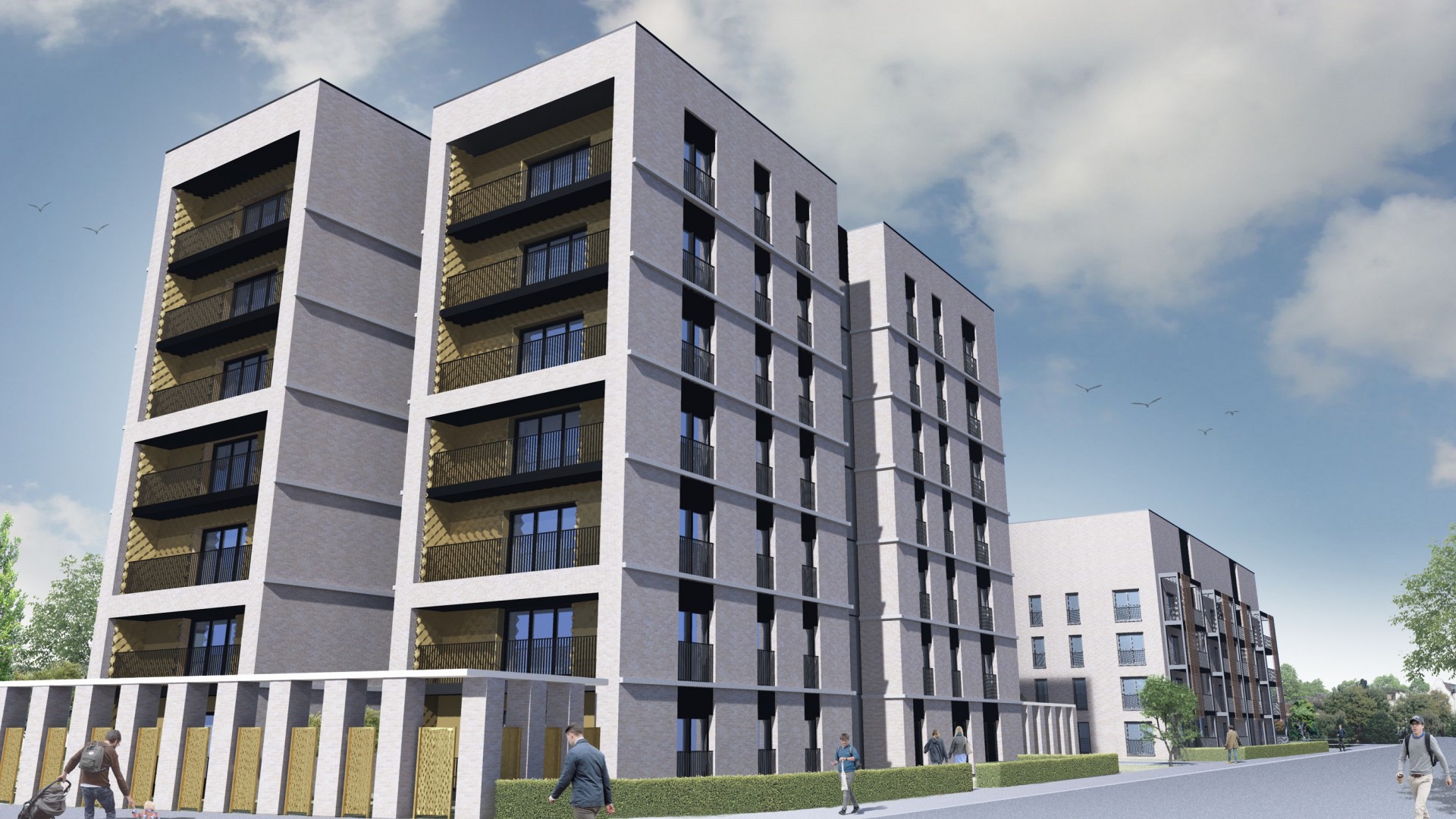 Plans approved for 121 affordable homes on former Glasgow bus depot site