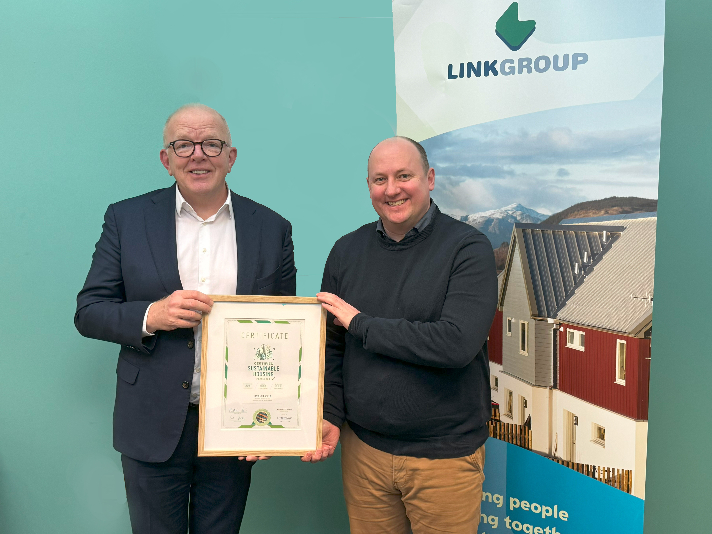 Link Group demonstrates sustainability leadership with ESG accreditation