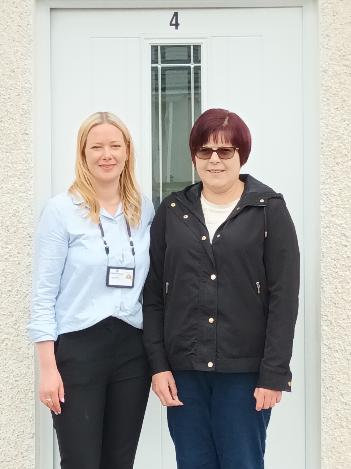 New tenants welcomed to sustainable homes in Elgin
