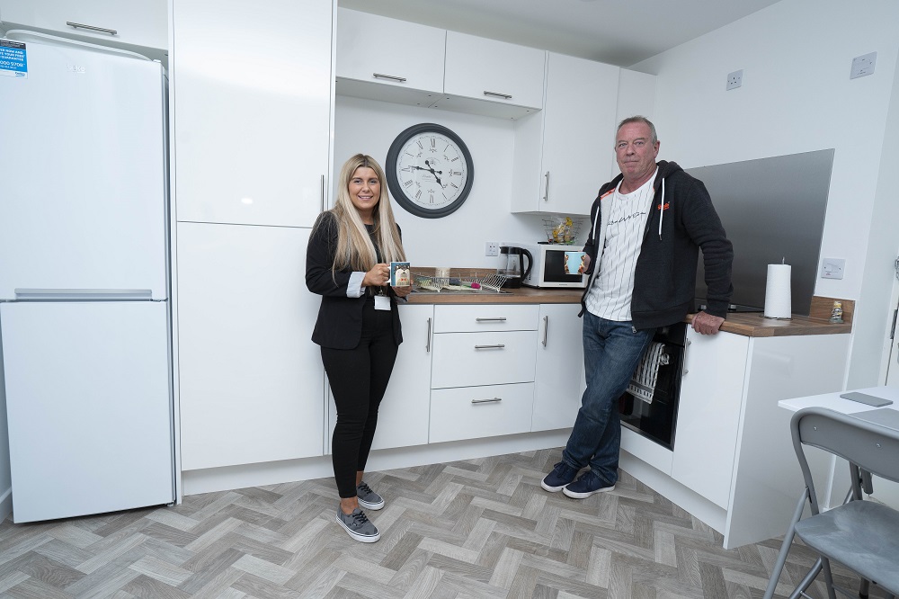 GHA transforms Baillieston site into 37 affordable homes