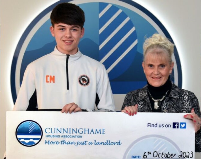 Cunninghame makes series of community donations