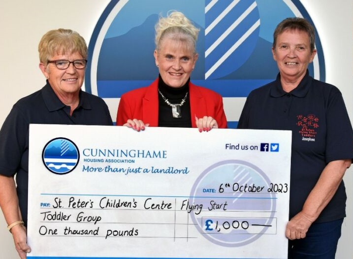 Cunninghame makes series of community donations