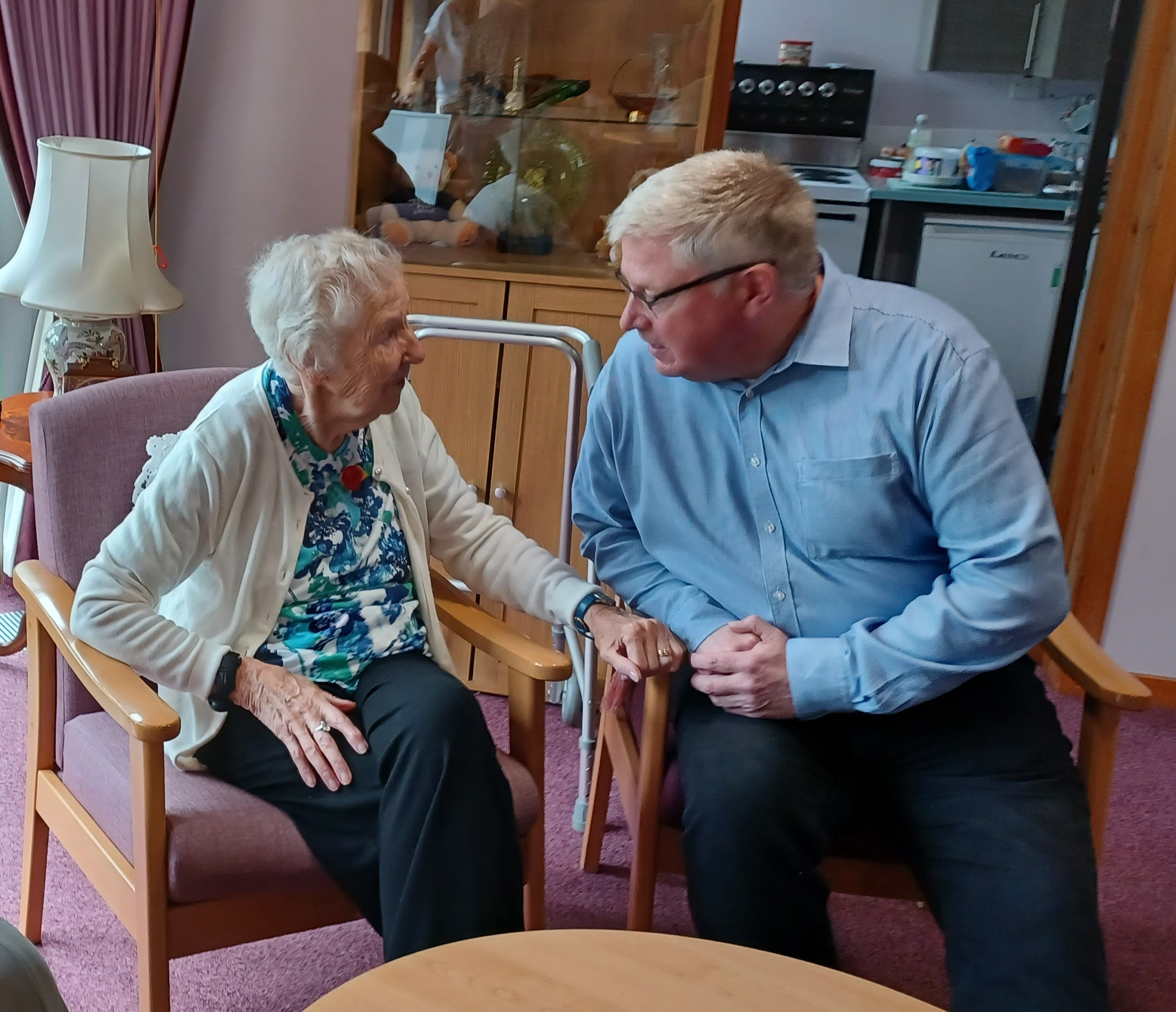 MSP sees Eildon's Older People Active Lives project in action