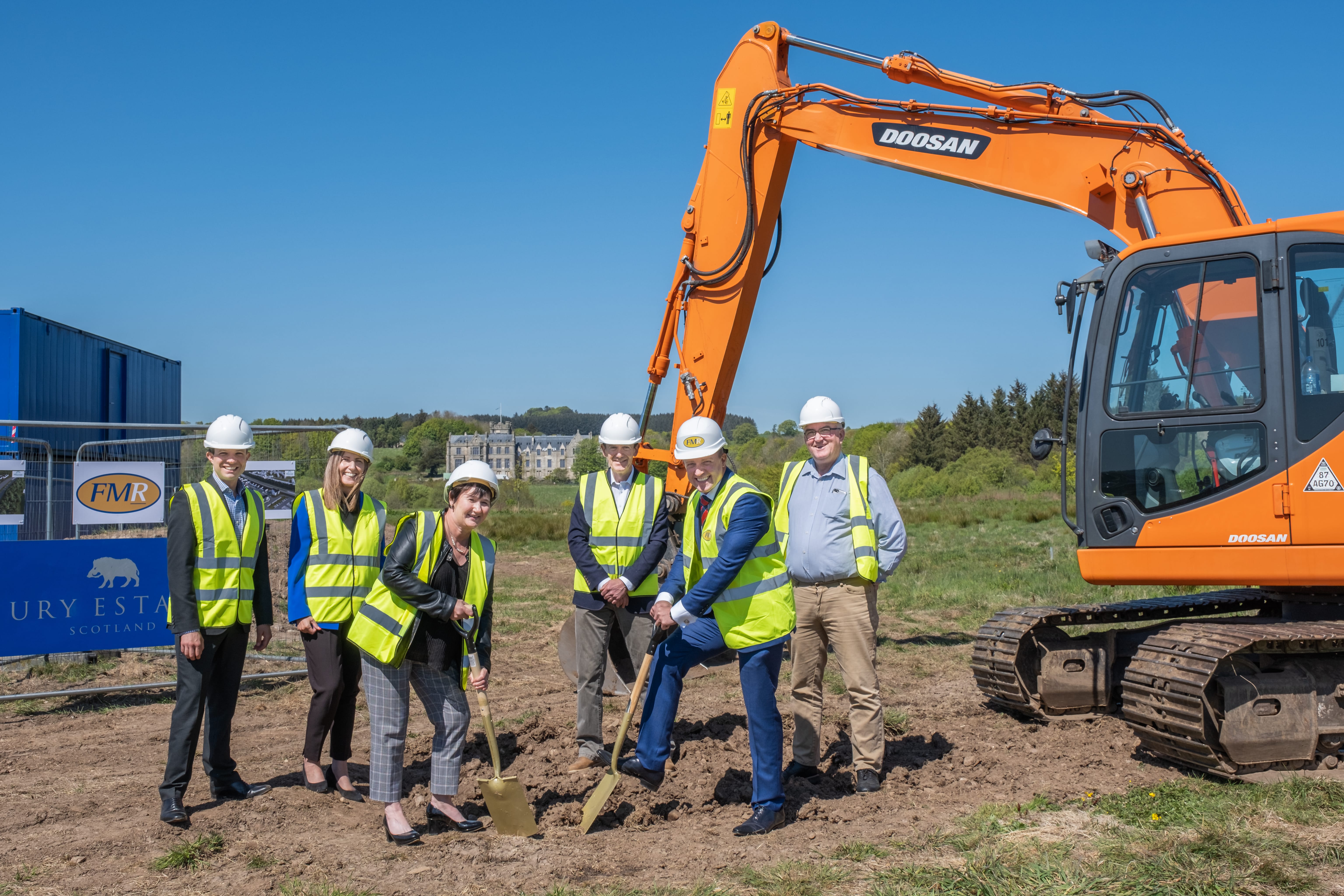 Work begins on homes at £12.5m village outside Stonehaven