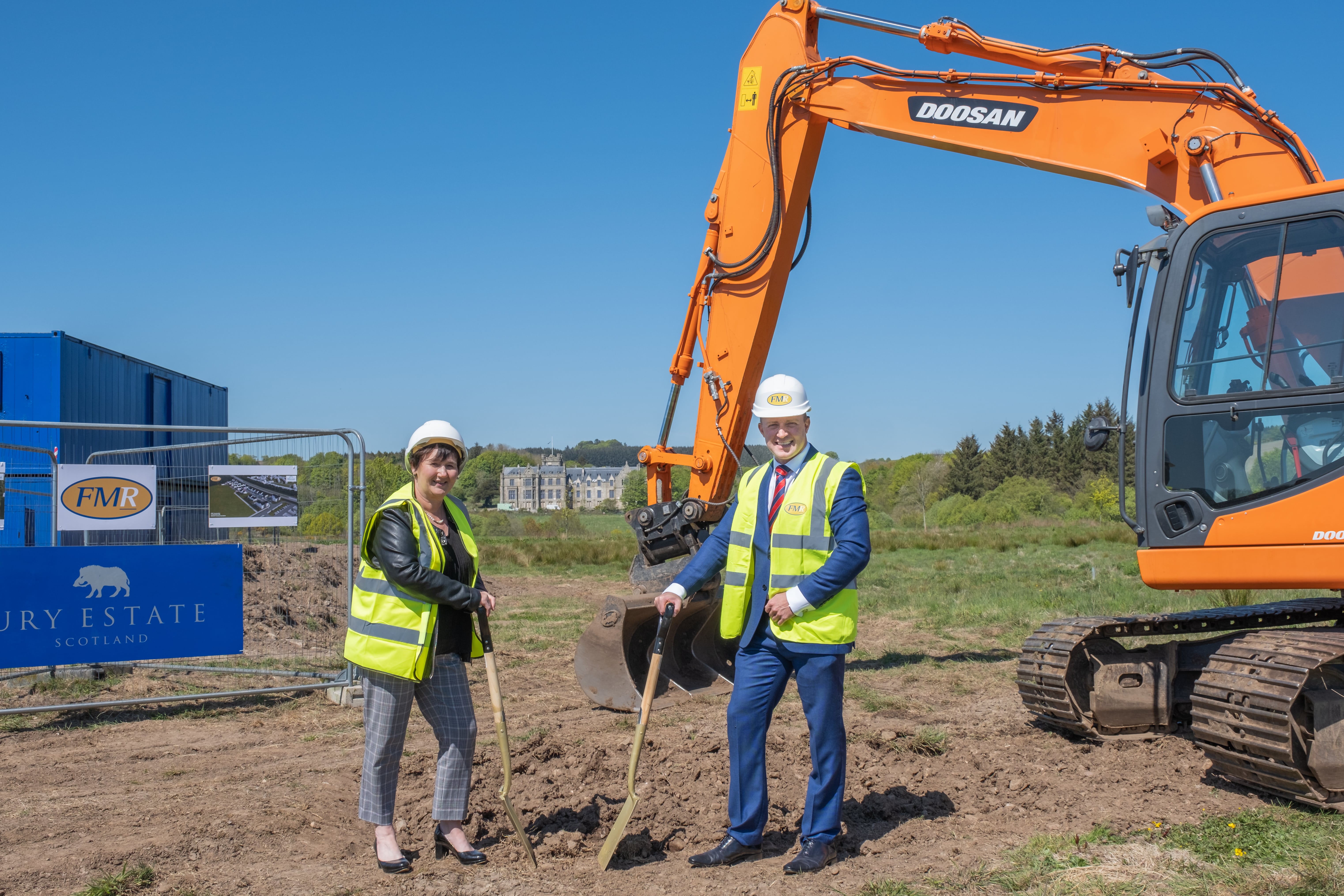 Work begins on homes at £12.5m village outside Stonehaven