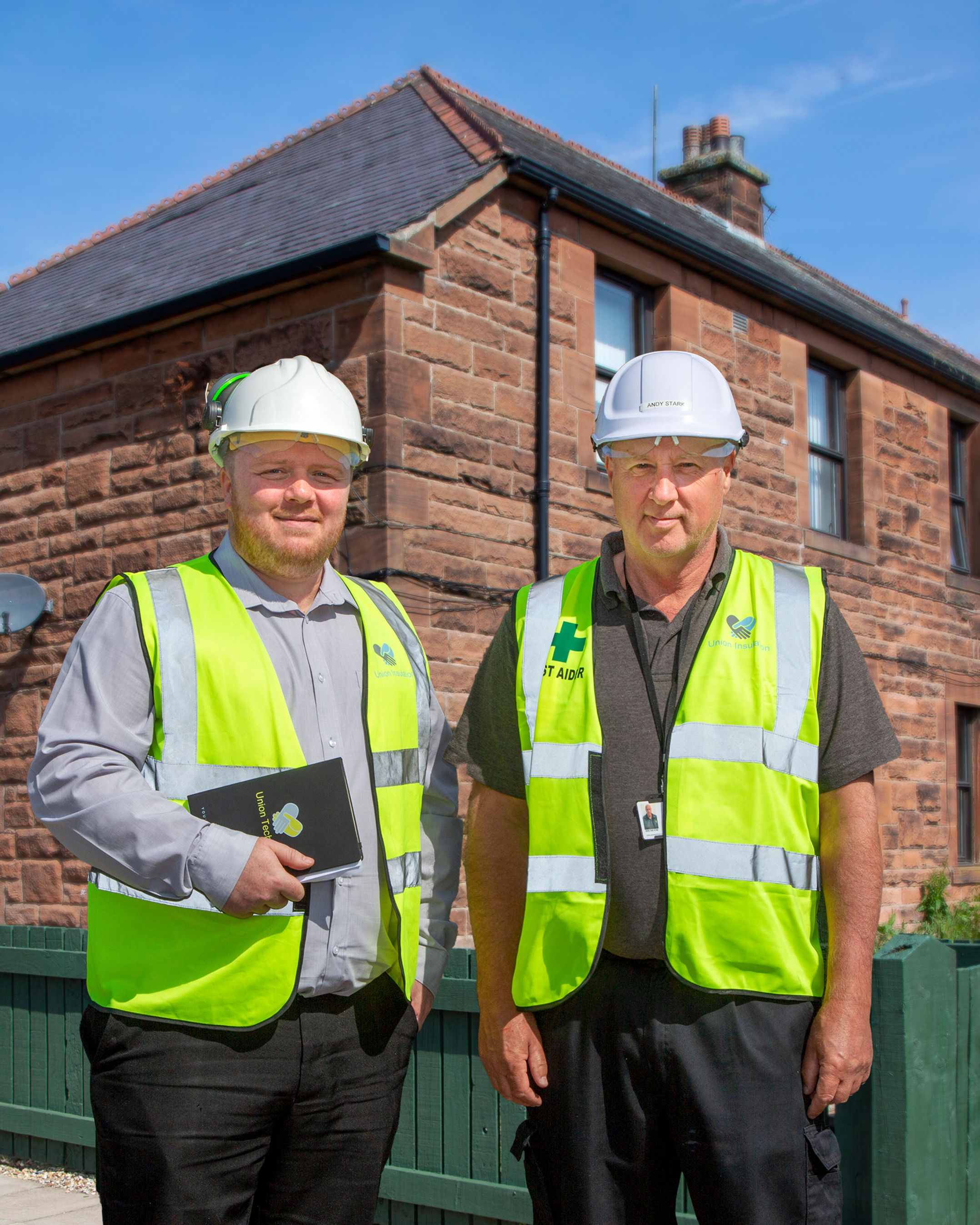 Work begins to retrofit homes in Dumfries