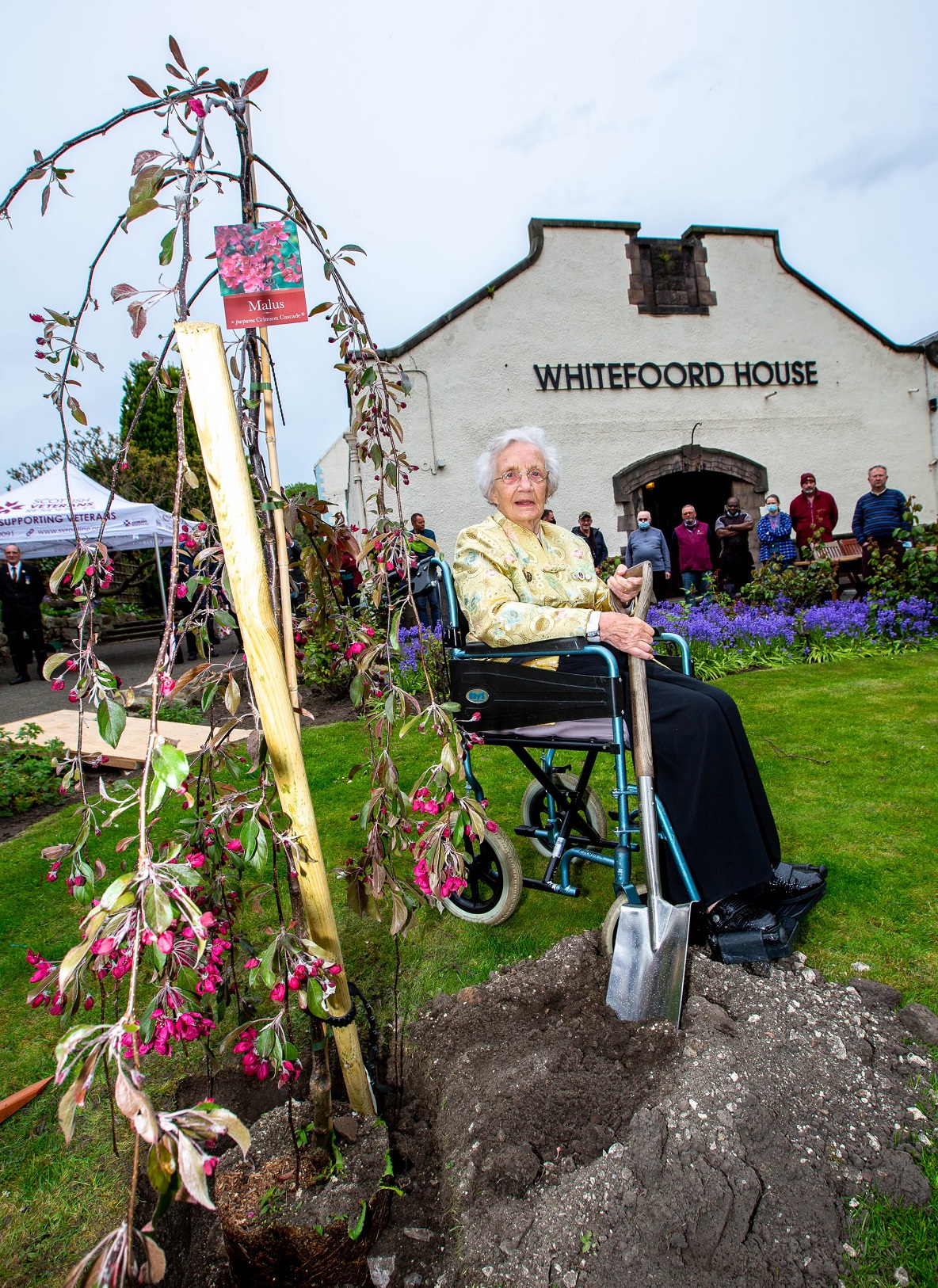 World War II veteran leads Platinum Jubilee tree planting event at SVR