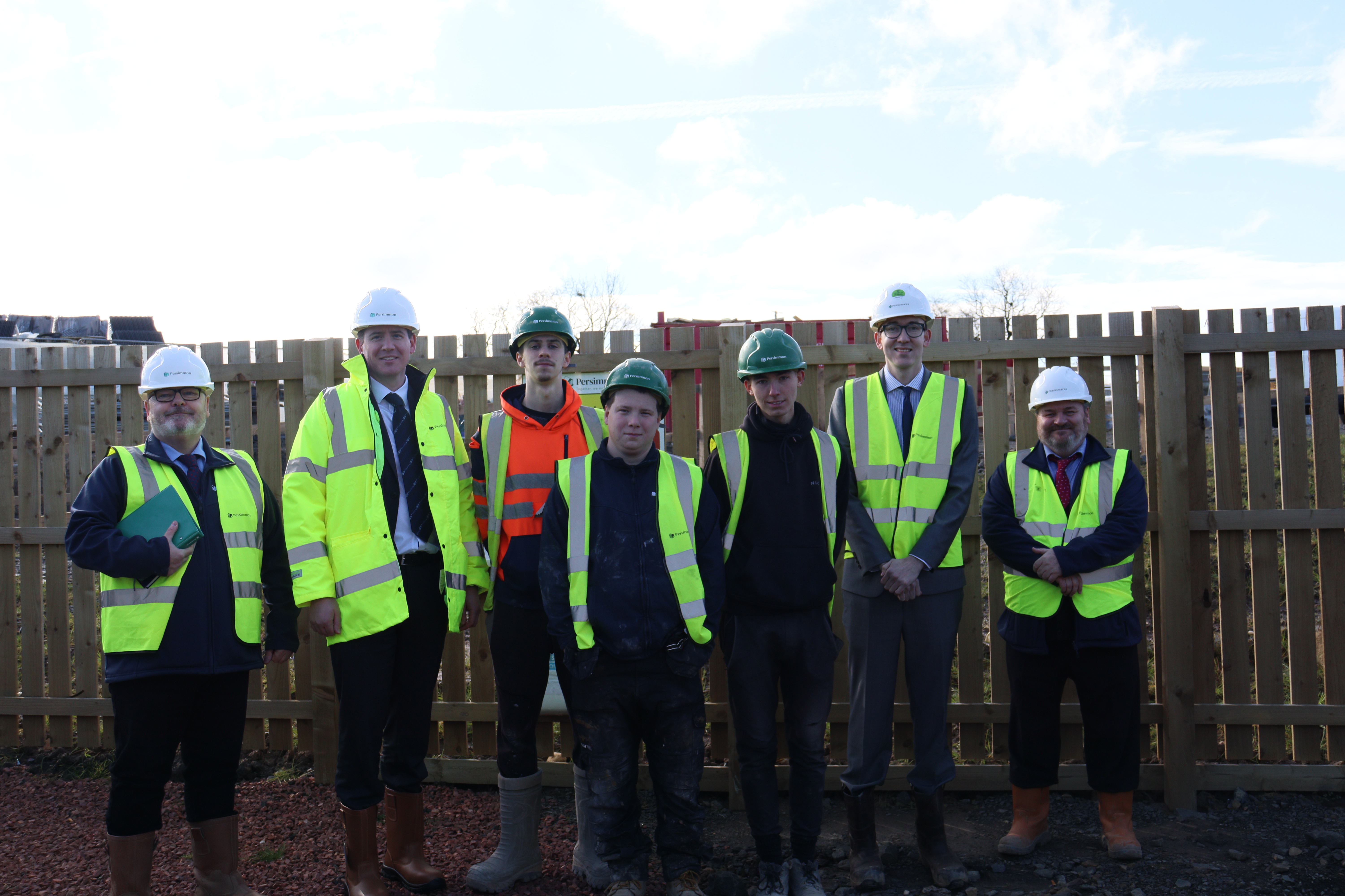 Shadow housing minister marks Scottish Apprenticeship Week with Persimmon