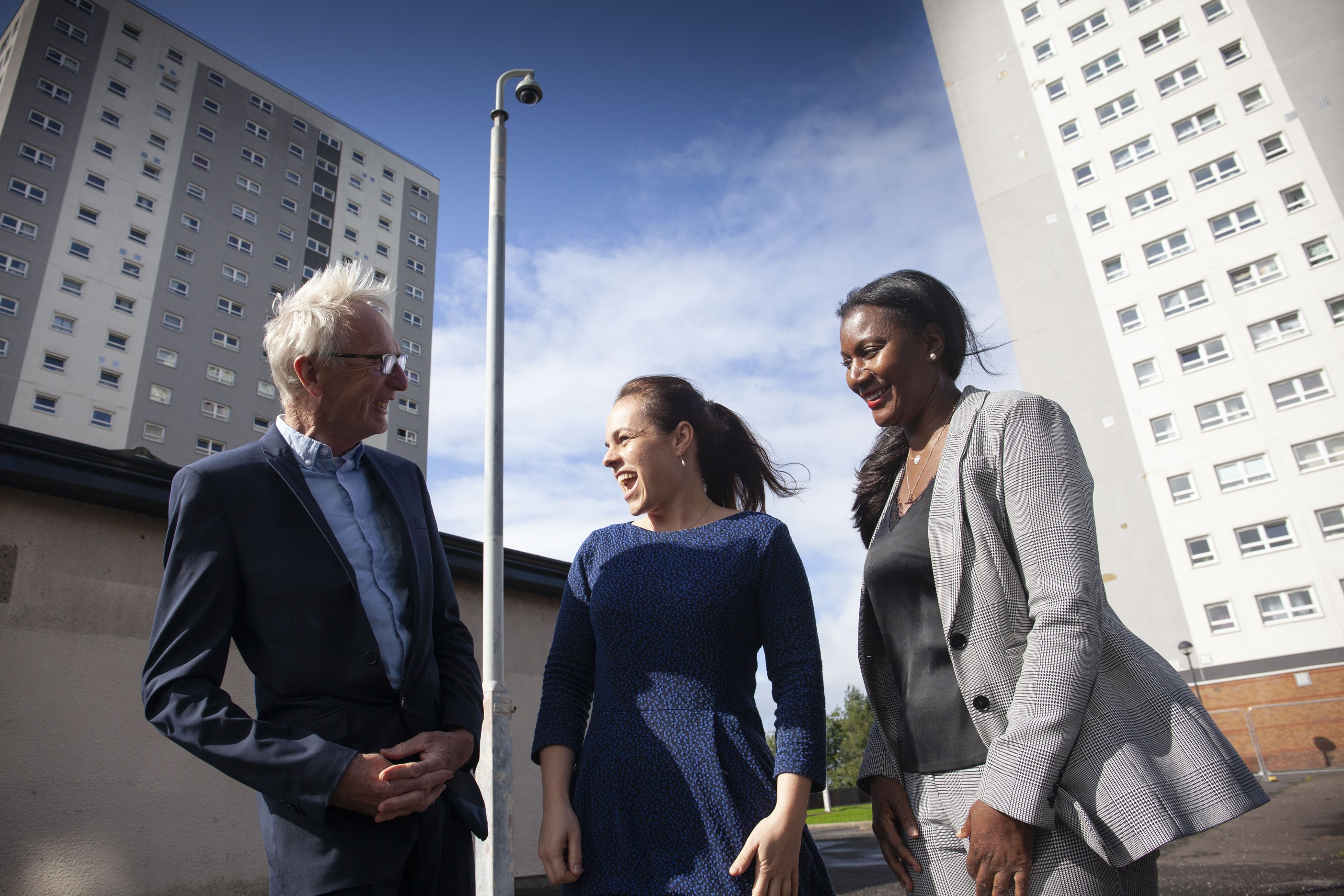 Internet of Things technology installed at Maryhill tower blocks