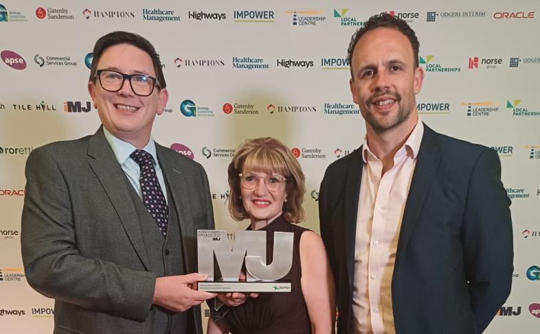 Dumfries & Galloway Council wins national innovation award