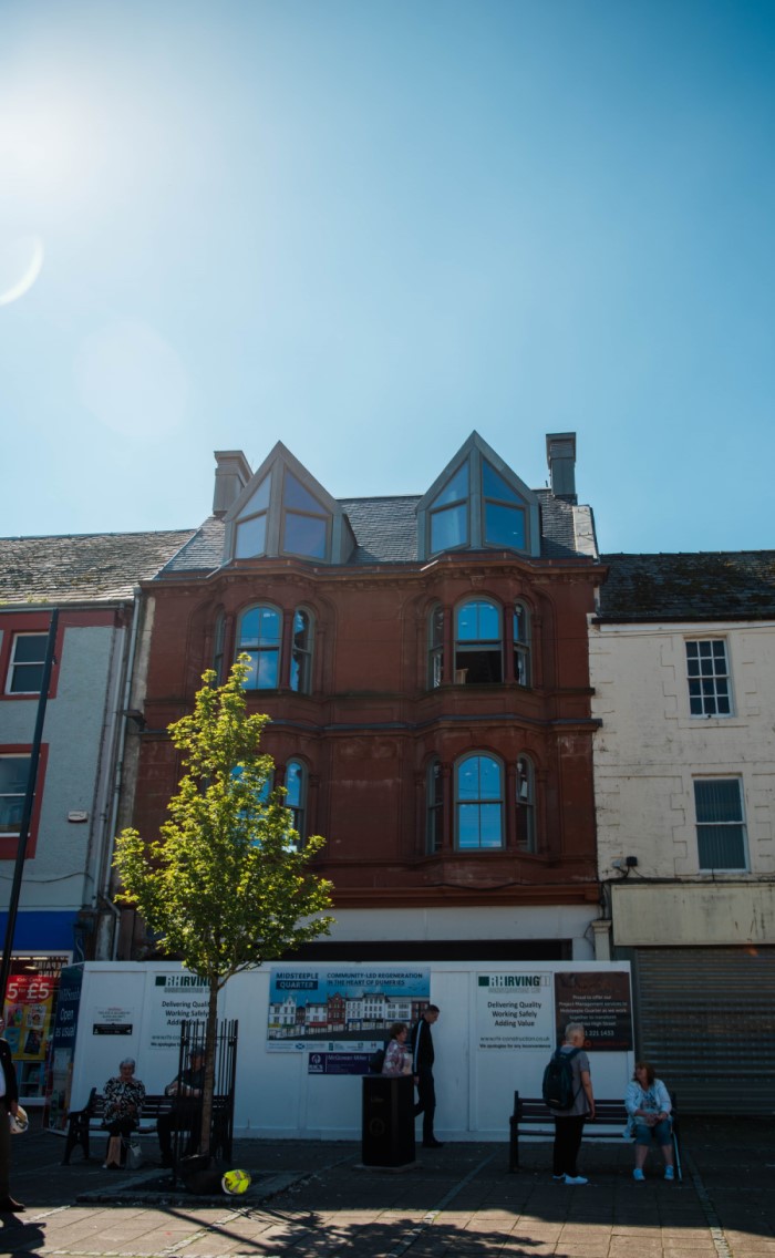 Dumfries Midsteeple Quarter project reaches new milestone