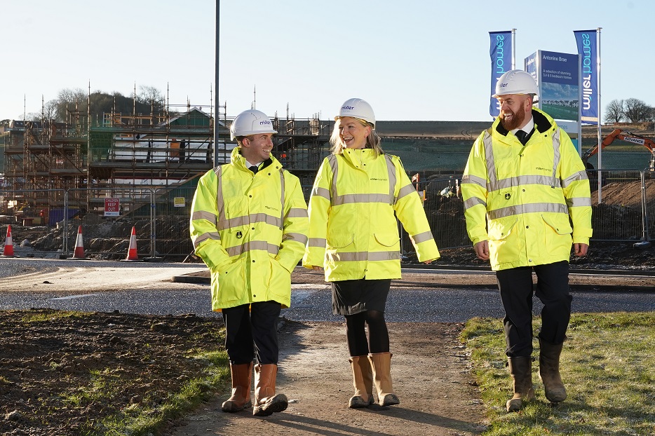 Construction kicks off at Miller Homes development in Bo’ness