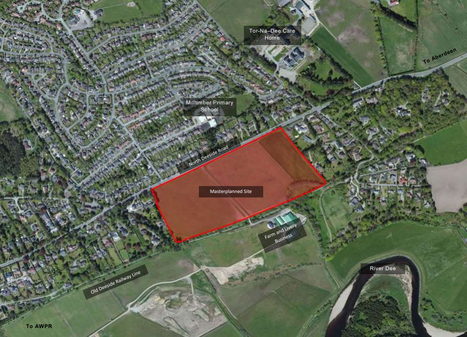 Plans lodged for nearly 100 homes and shops in Aberdeen
