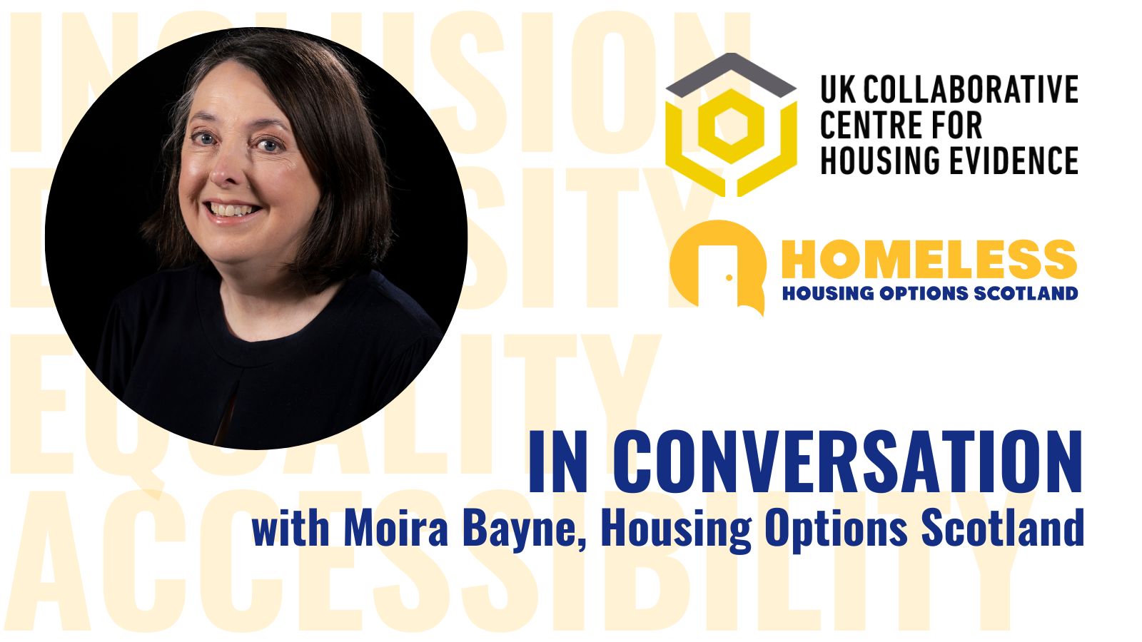 Housing Options Scotland and CaCHE publish podcast conversation with Moira Bayne