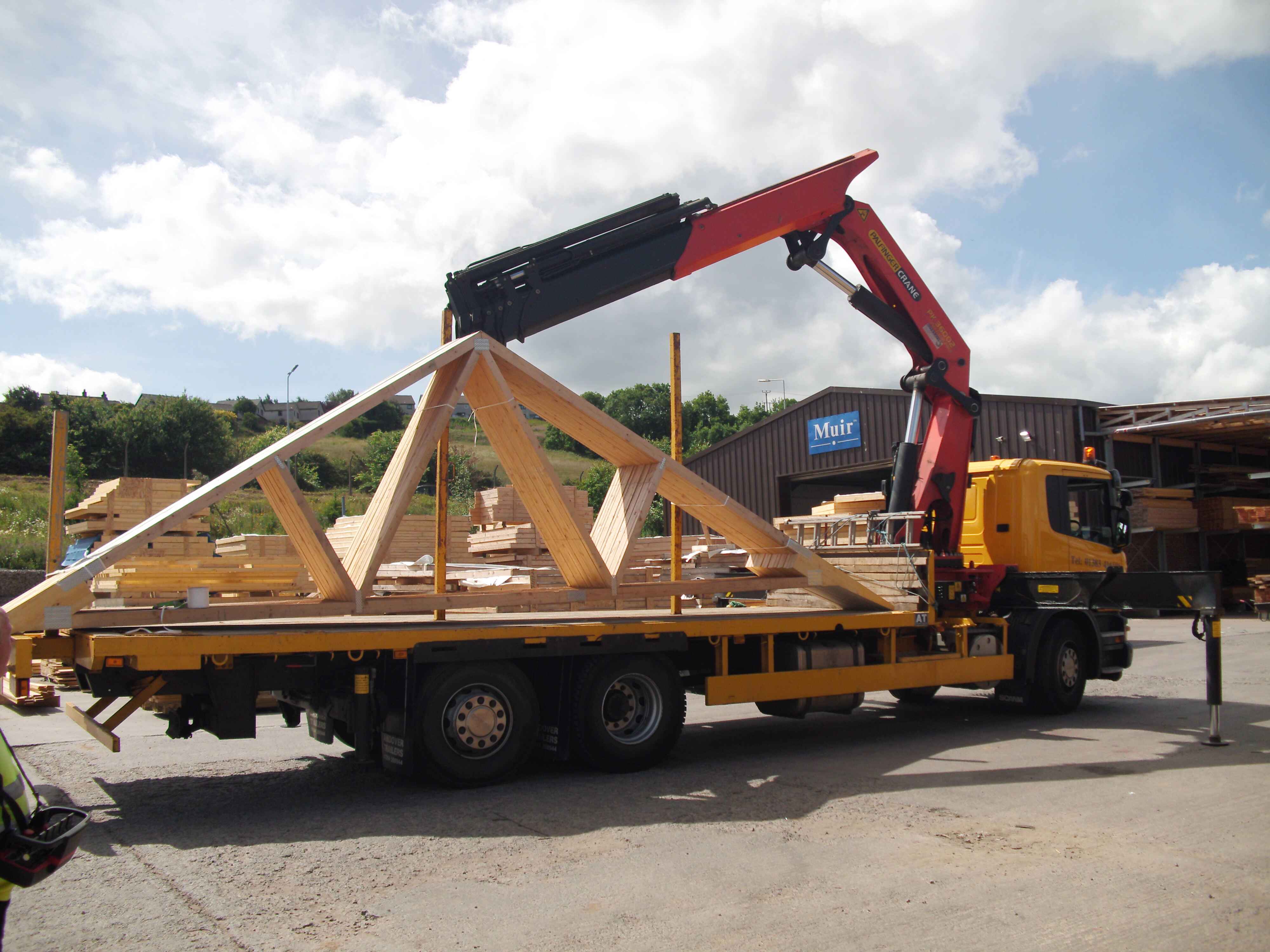 Muir Timber Systems to supply kit for Lar project at Port Edgar