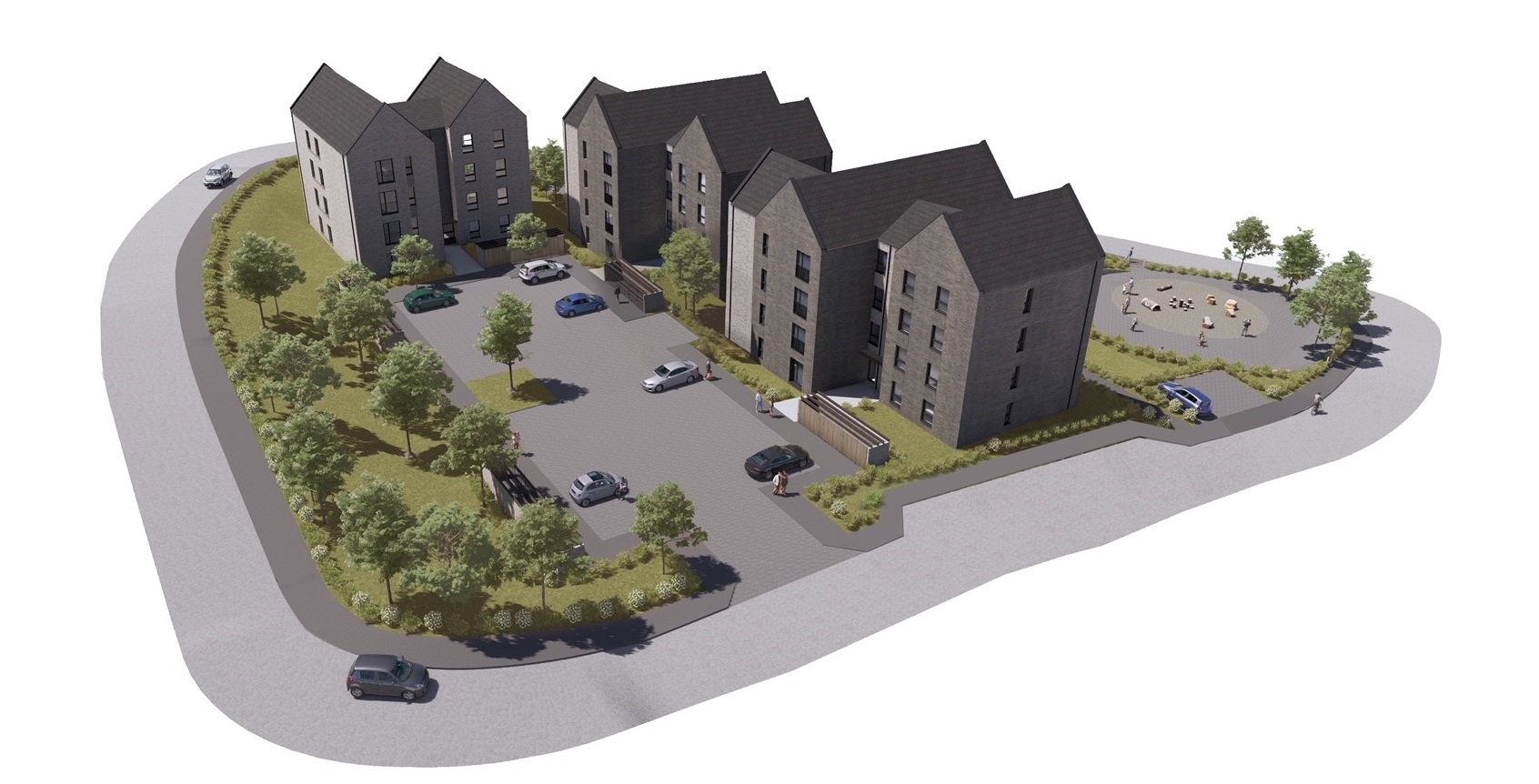 Housing association brings forward £5.5m affordable homes development in Castlemilk