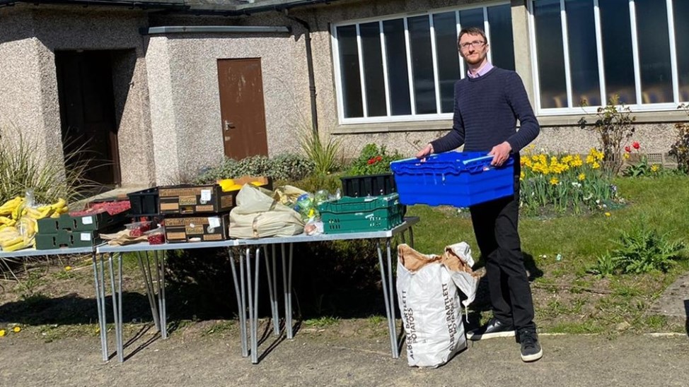 University student coordinates emergency food provision in Dundee