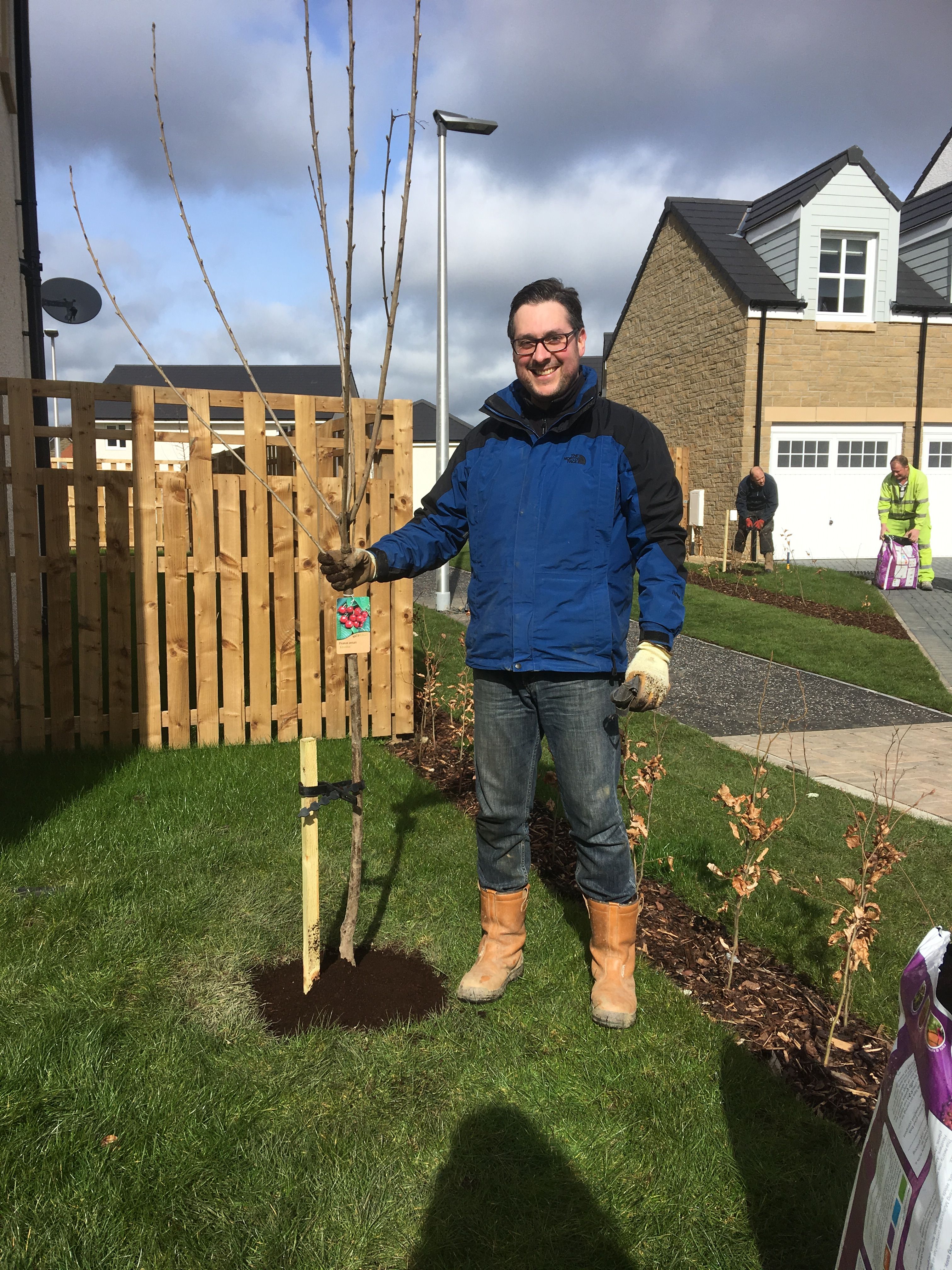 Stirling Developments welcomes new residents with fruit trees