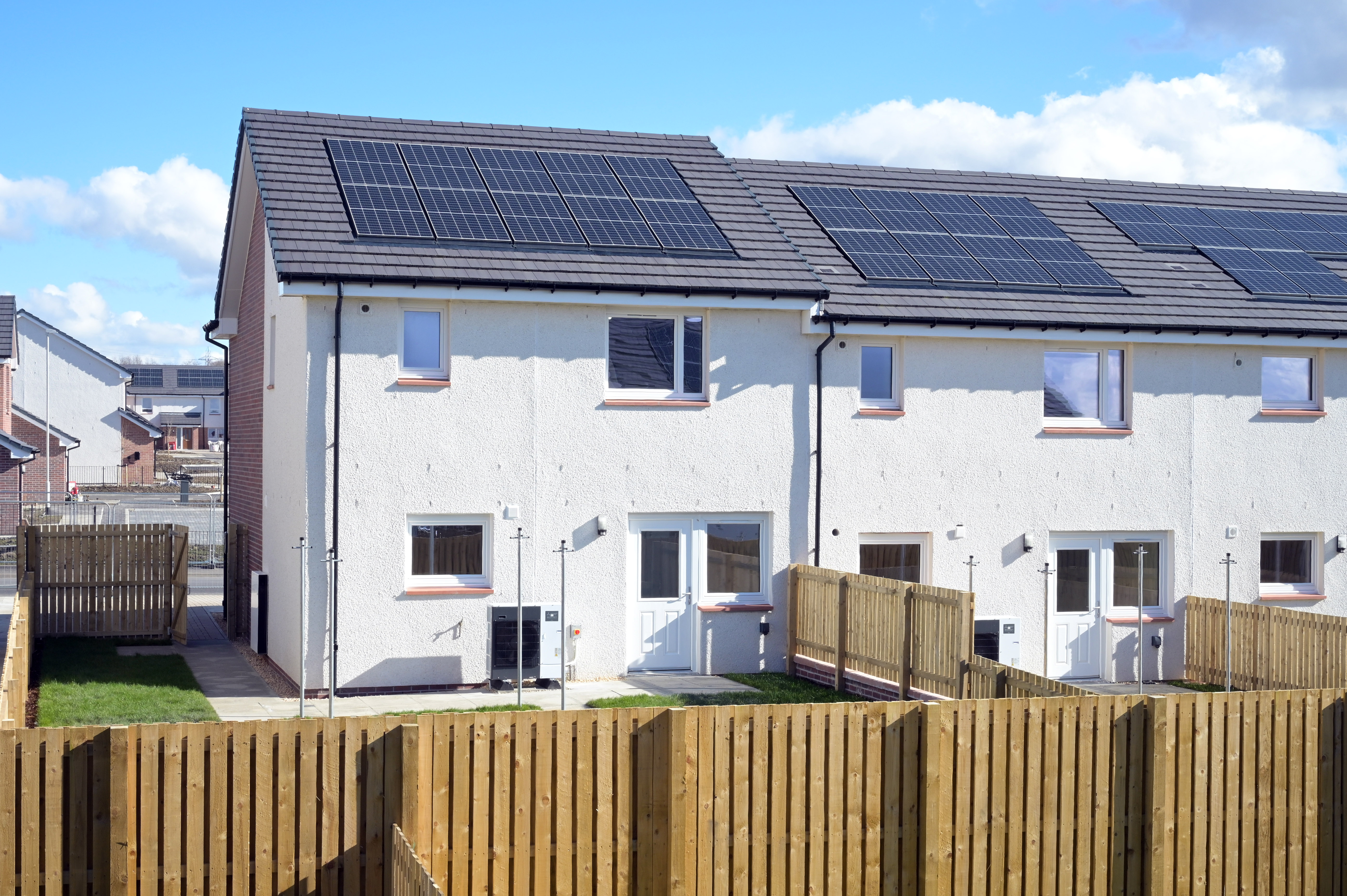 North Lanarkshire Council marks completion of first net-zero homes