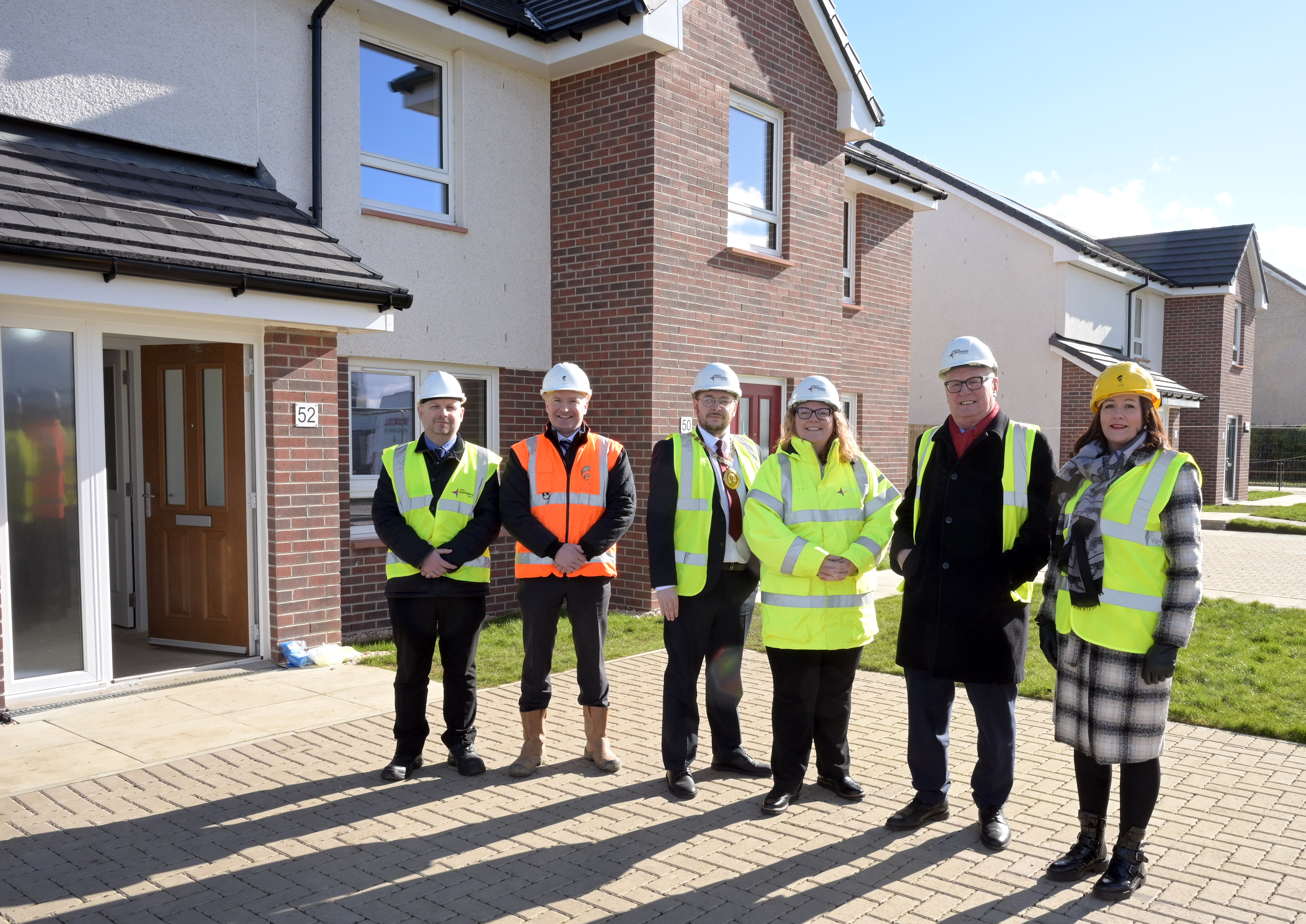 North Lanarkshire Council marks completion of first net-zero homes