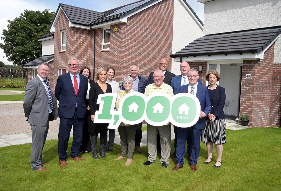 North Lanarkshire Council celebrates 1,000th tenant milestone