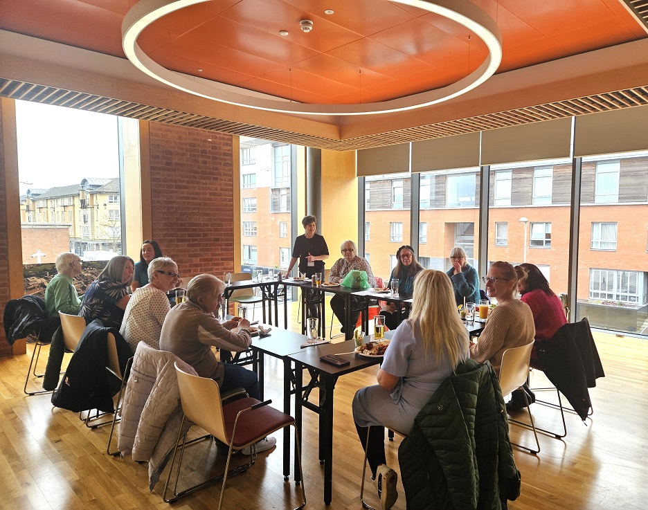 New Gorbals honours female volunteers at IWD2024 celebration lunch