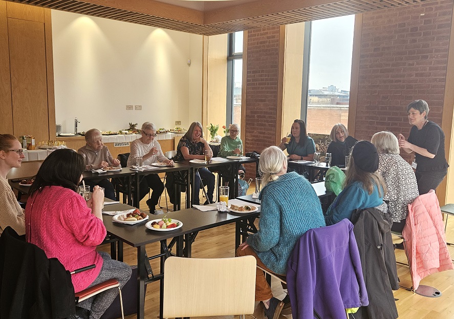 New Gorbals honours female volunteers at IWD2024 celebration lunch