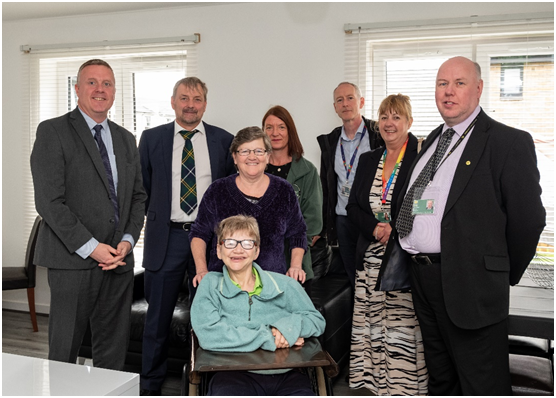 New Possilpark homes opened by housing co-operative