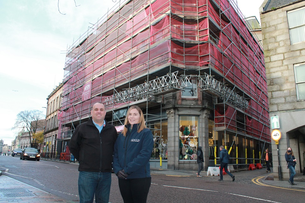 Aberdeen firm secures funding to support six figure repair on city centre tenement