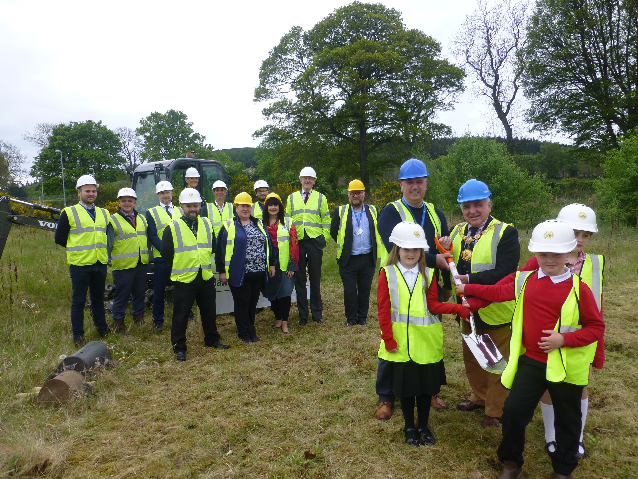 Work begins on £2m council housing project at Newtyle