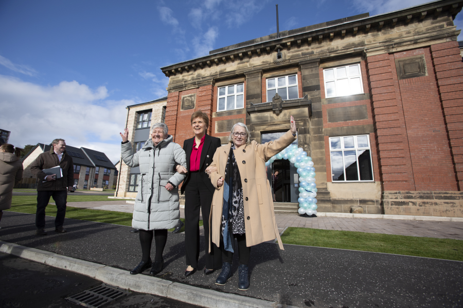 Two retired lollipop ladies return to former school set for homes conversion