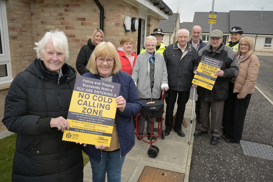 North Lanarkshire retirement complex says no to cold callers