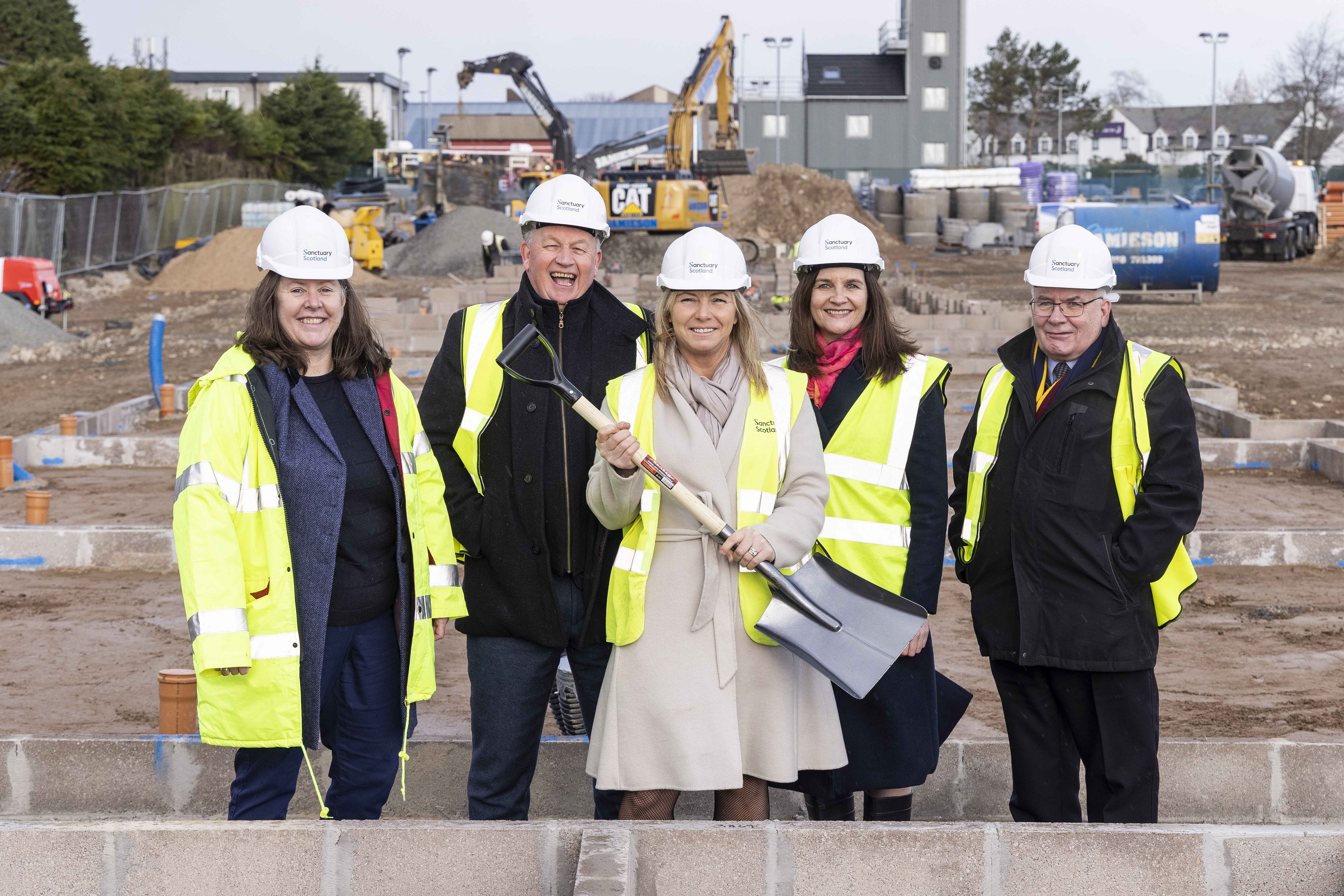 Sanctuary starts work on site of former Aberdeen fire station