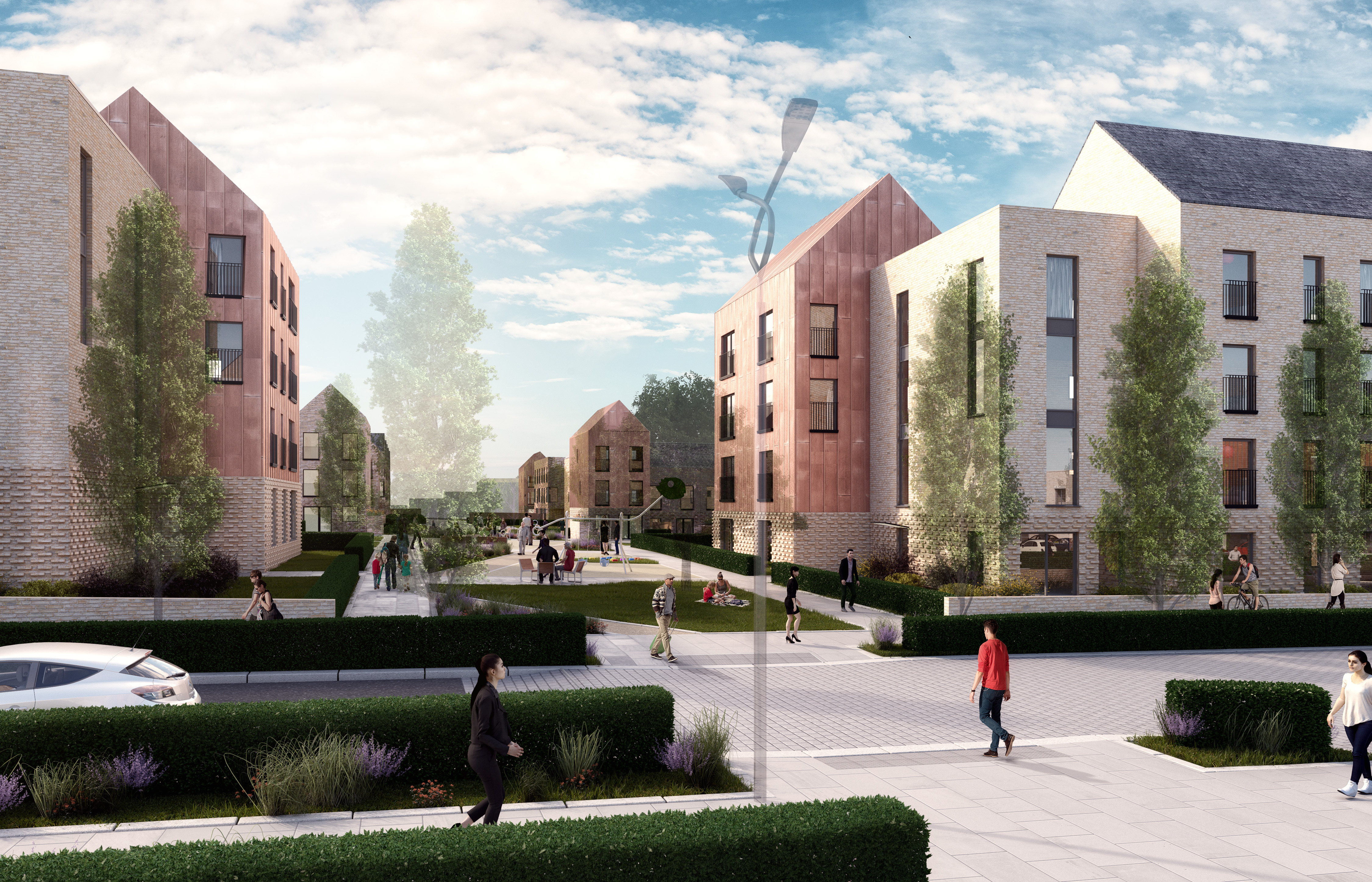 Keepmoat launches flagship 824-home development at Sighthill
