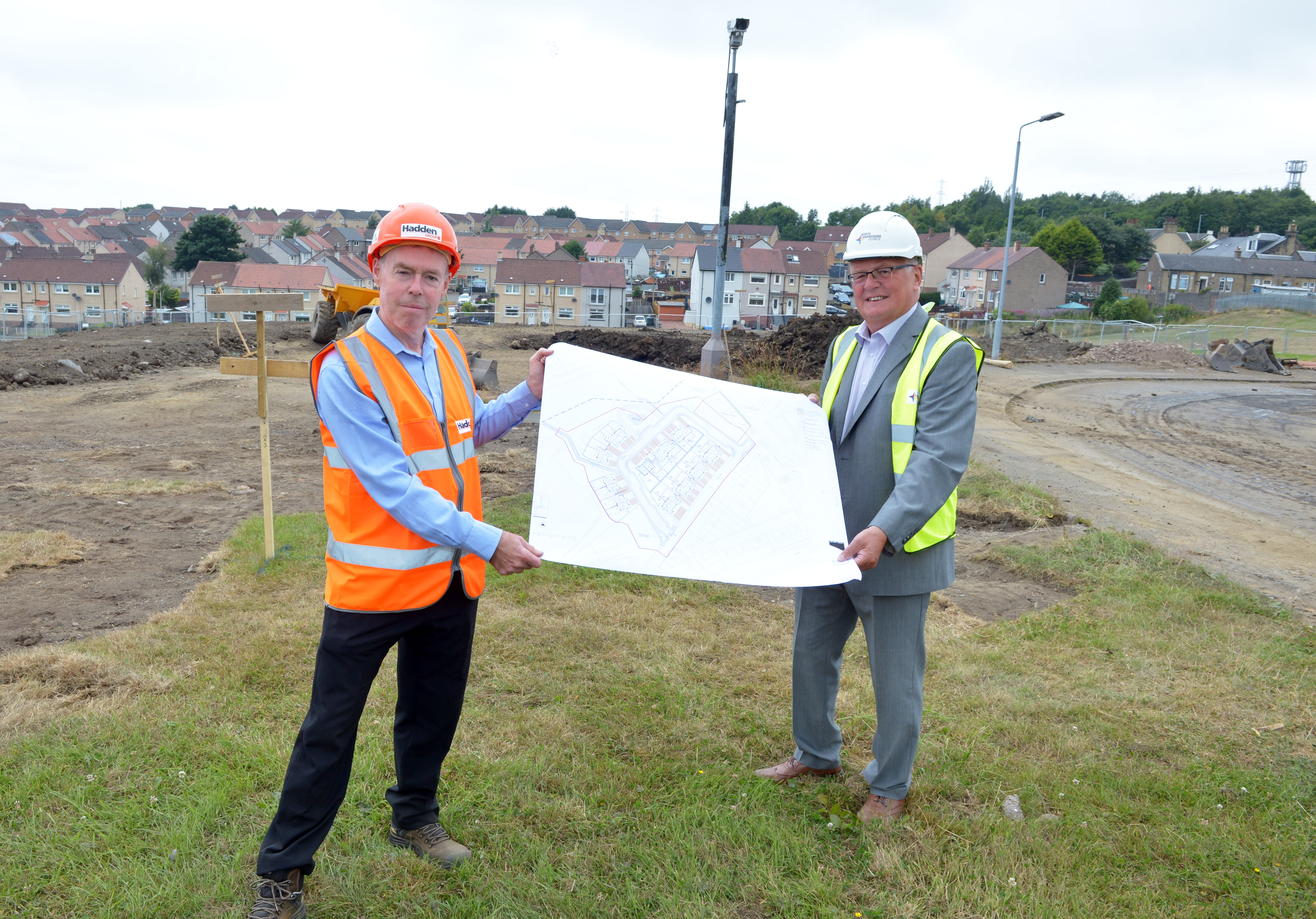 Work to create towns and communities for the future taking shape in North Lanarkshire