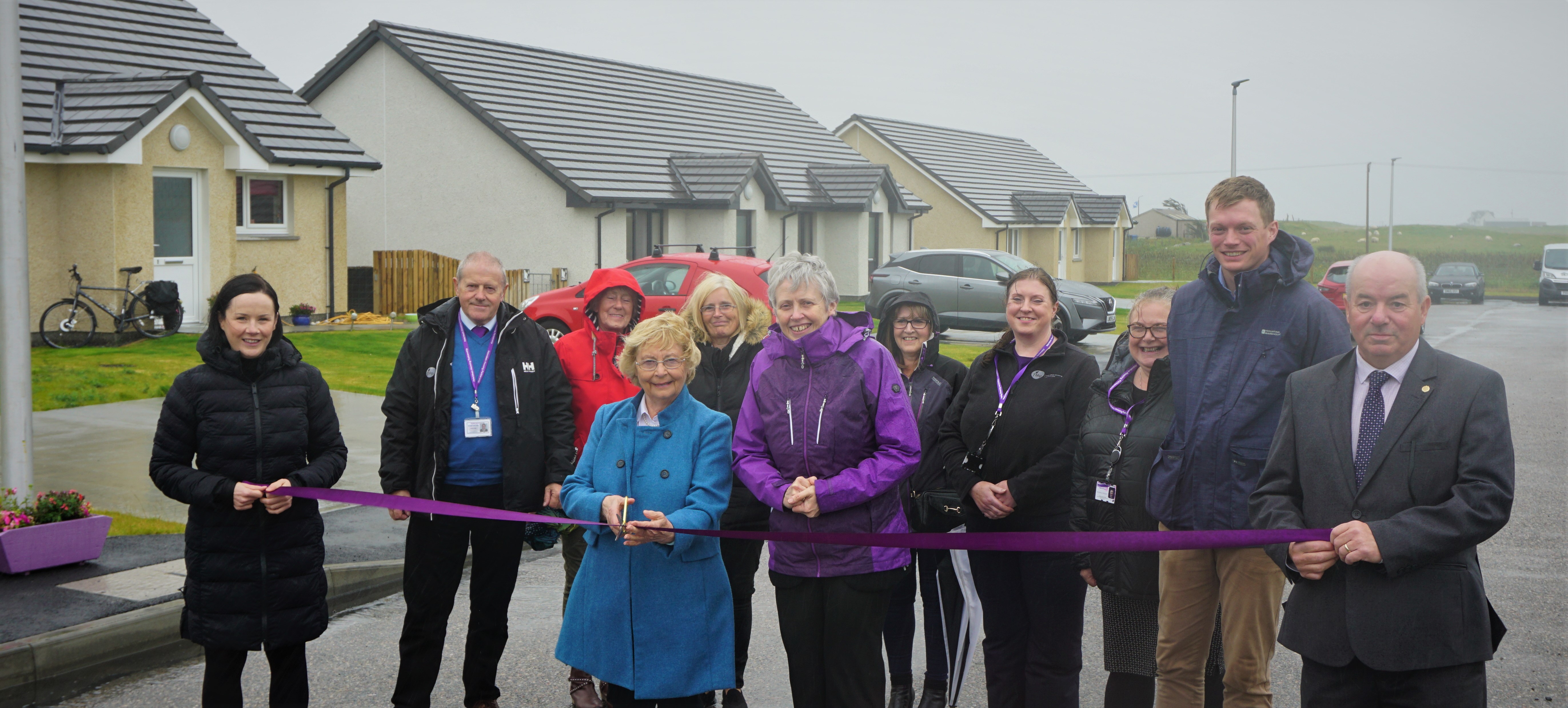 Hebridean Housing Partnership opens new development in Balivanich