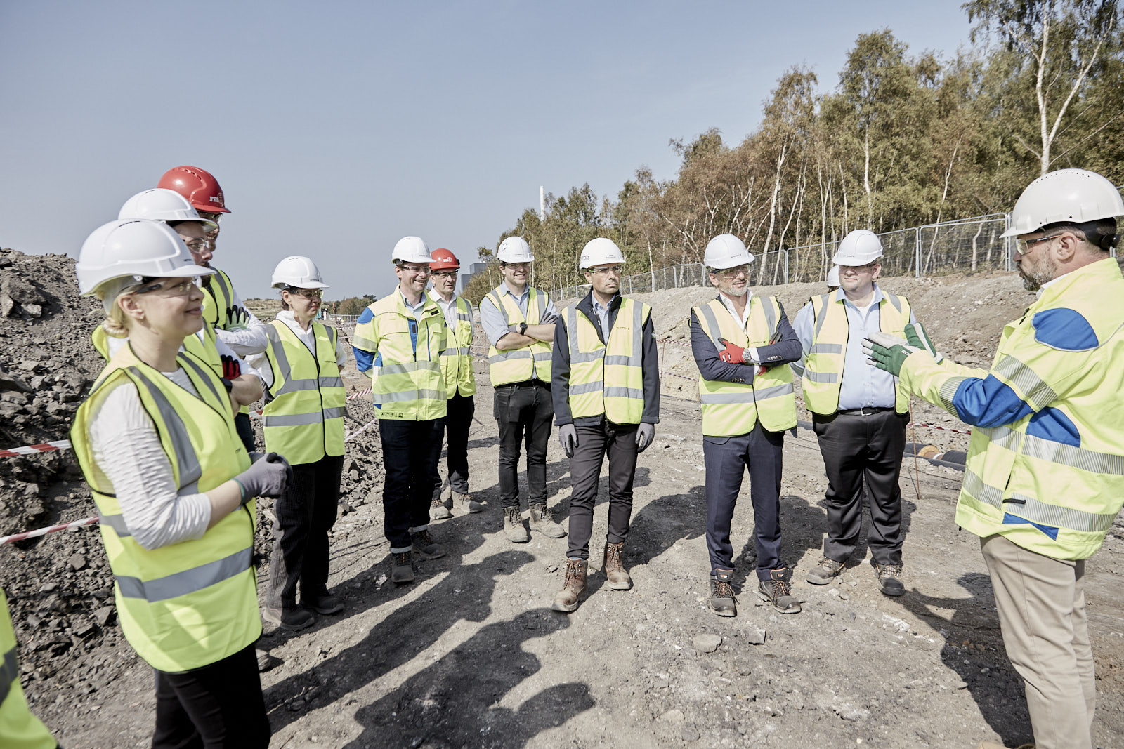 Partners celebrate Midlothian district heating progress