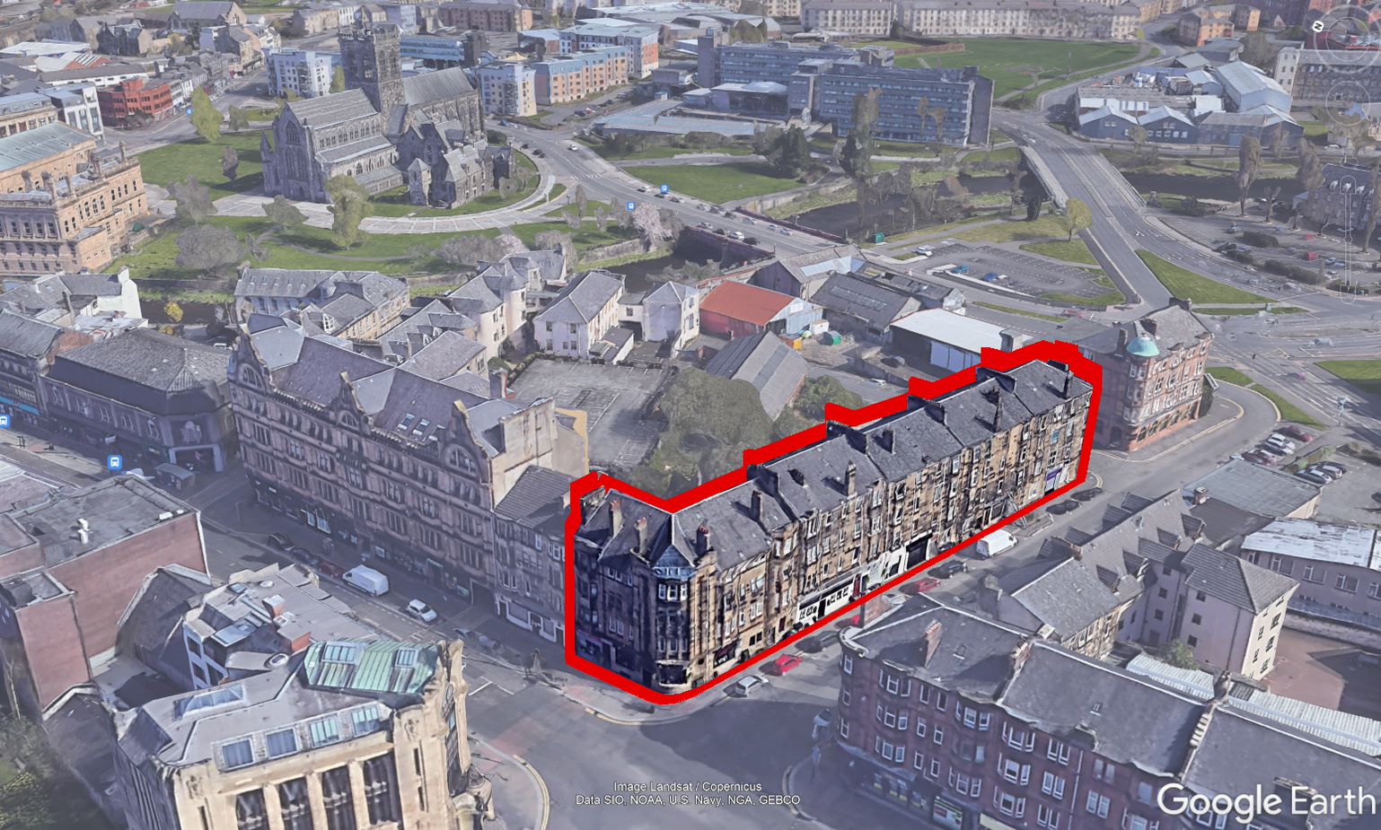 Major step forward for regeneration of Paisley town centre tenements