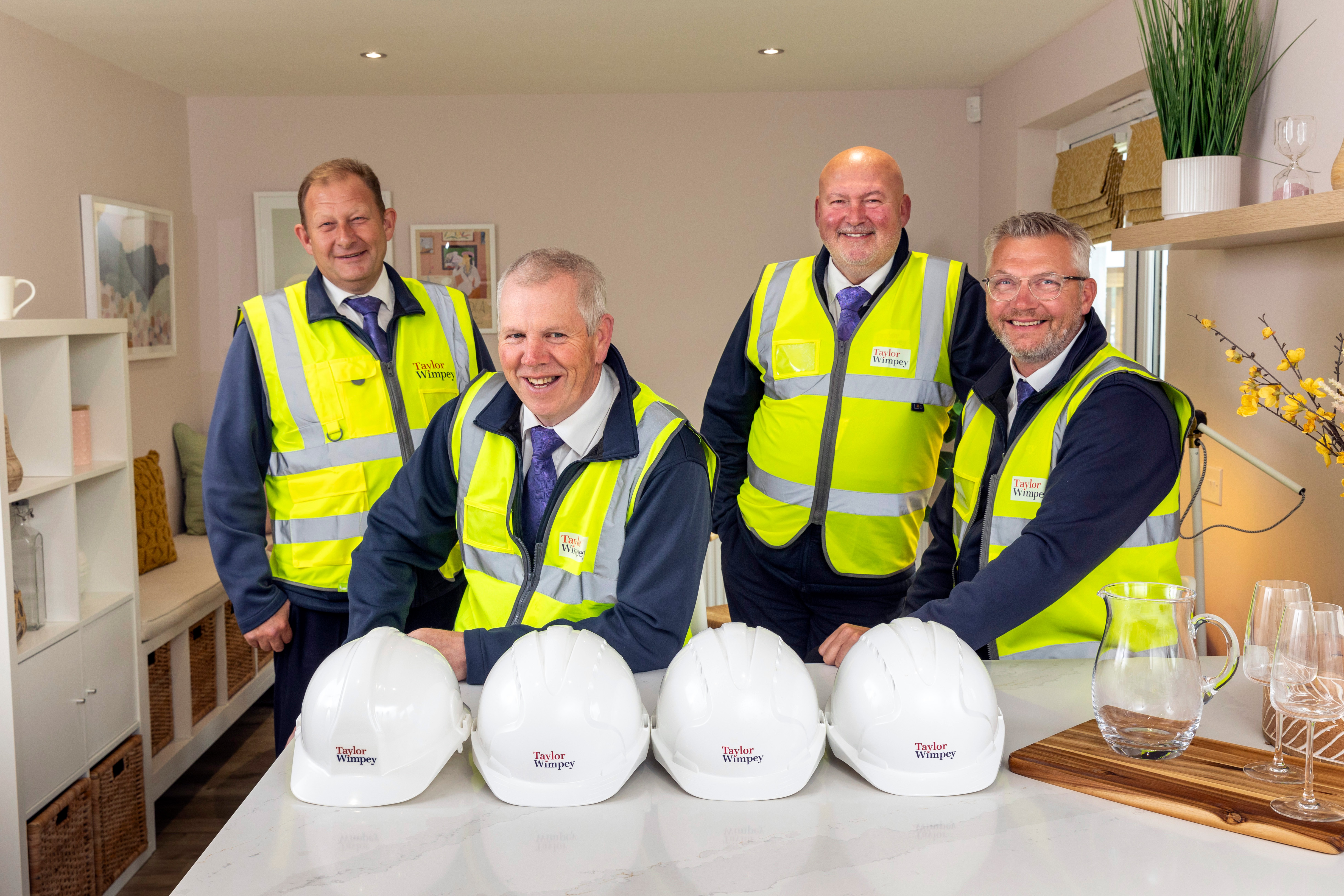 Four Taylor Wimpey site managers in West Scotland win quality awards
