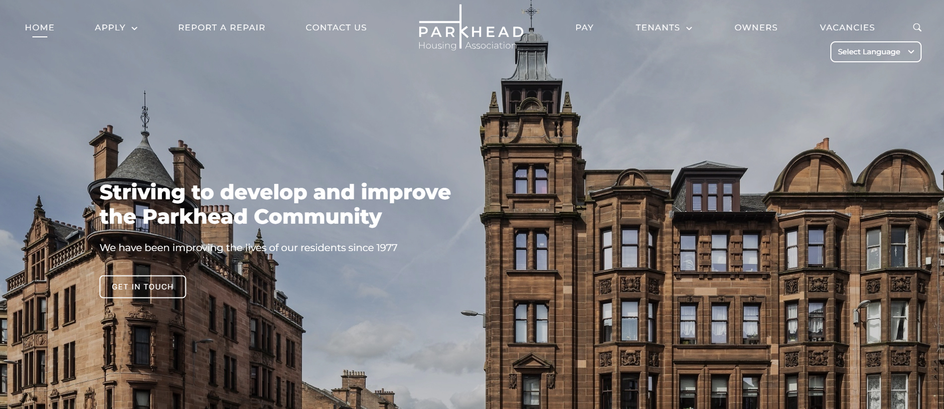 New beginnings for Parkhead HA as revamped branding and website launched