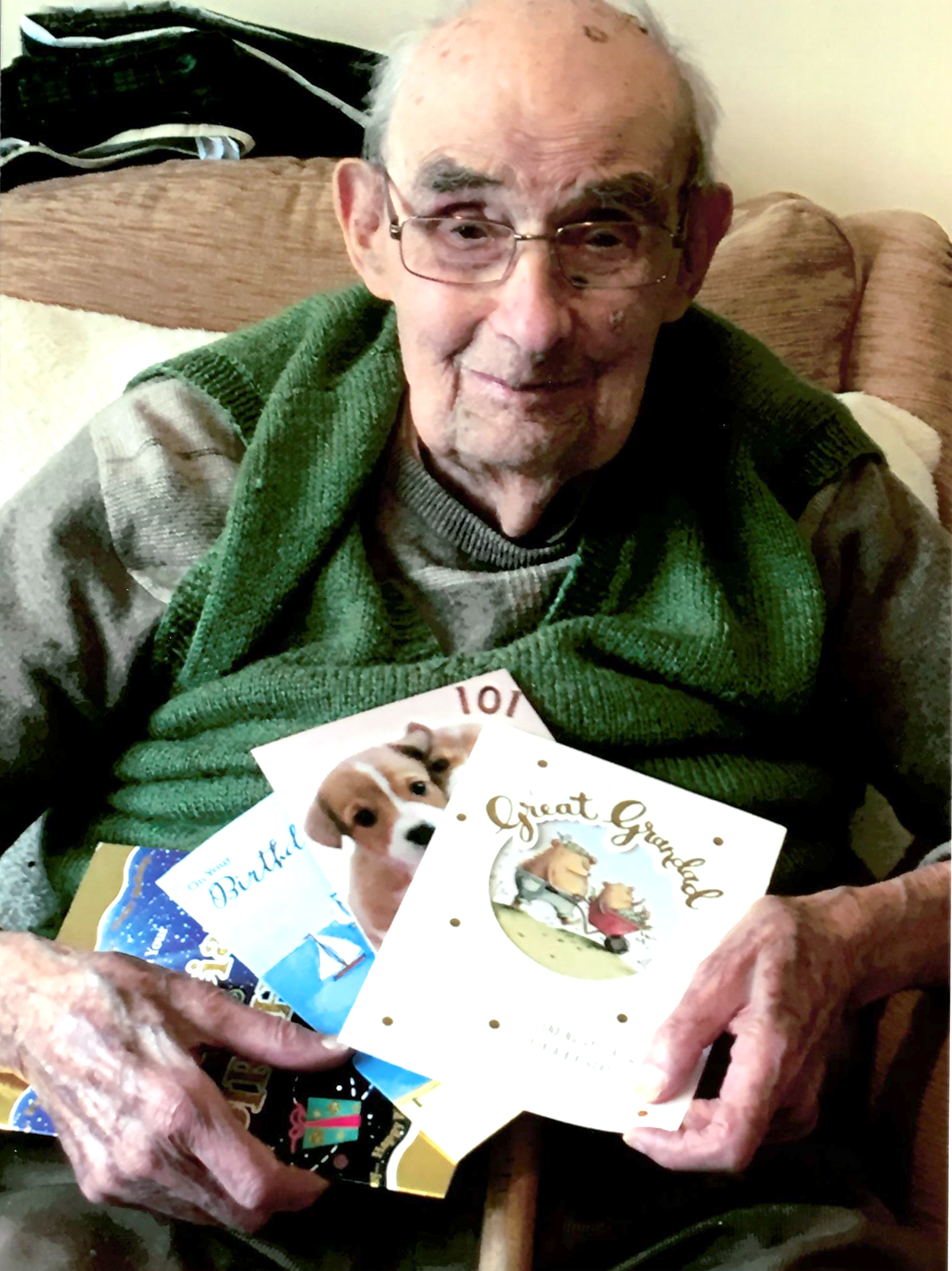 Bield tenant celebrates a life well lived at 101