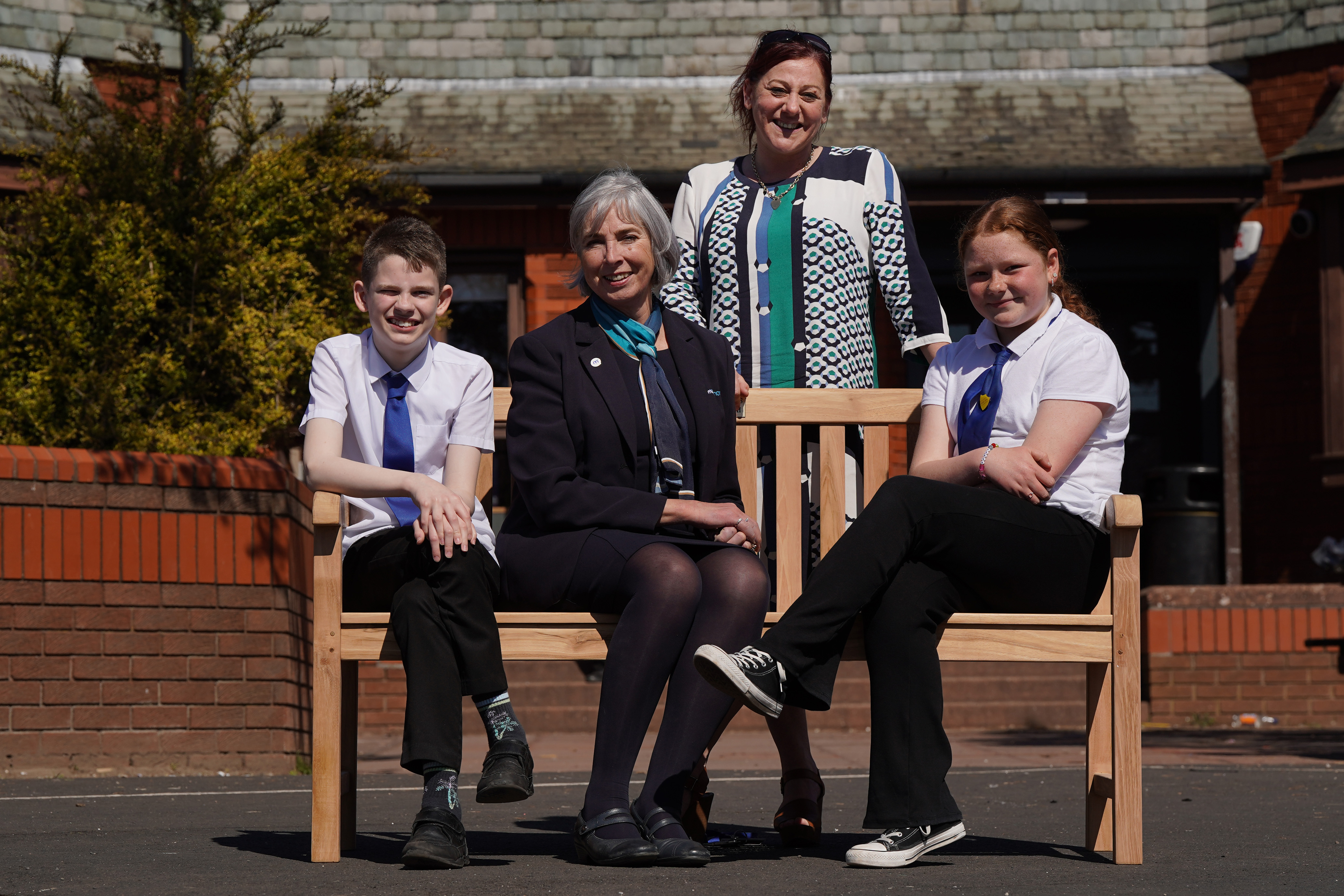 Miller Homes donates buddy benches to primary schools