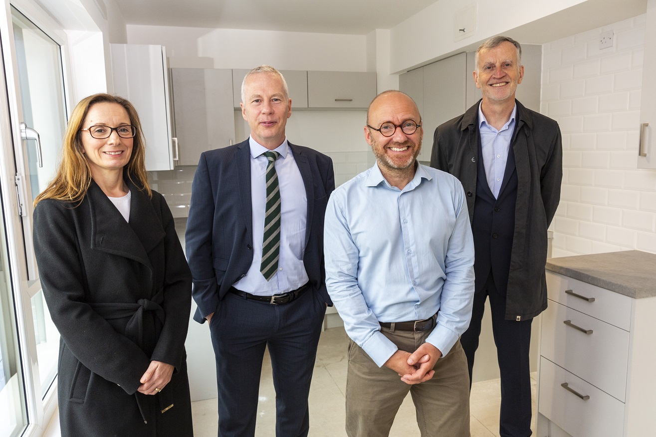 Zero carbon buildings minister visits West of Scotland Housing Association's Passivhaus site