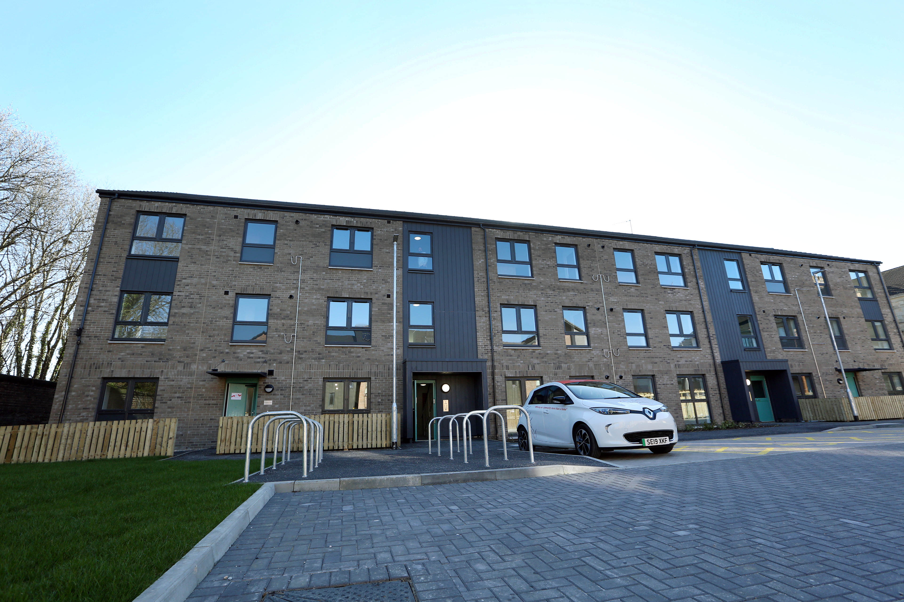 Clydebank residents 'bowled over' by new homes