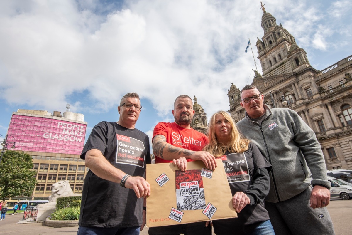 Shelter Scotland hits crowdfund target of £15,000 to cover Glasgow City Council legal action