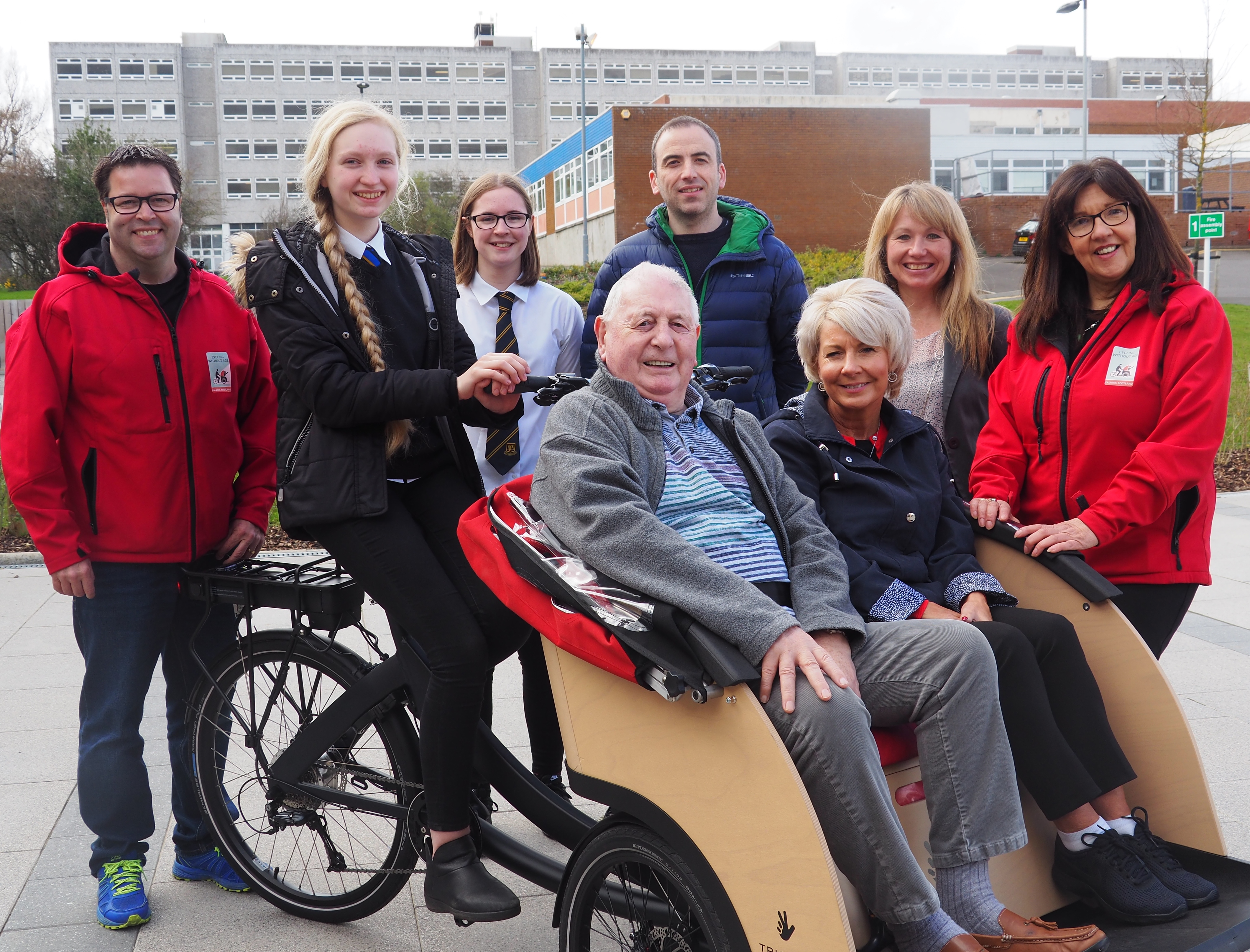 Perth pensioner peddles to success with cycling initiative